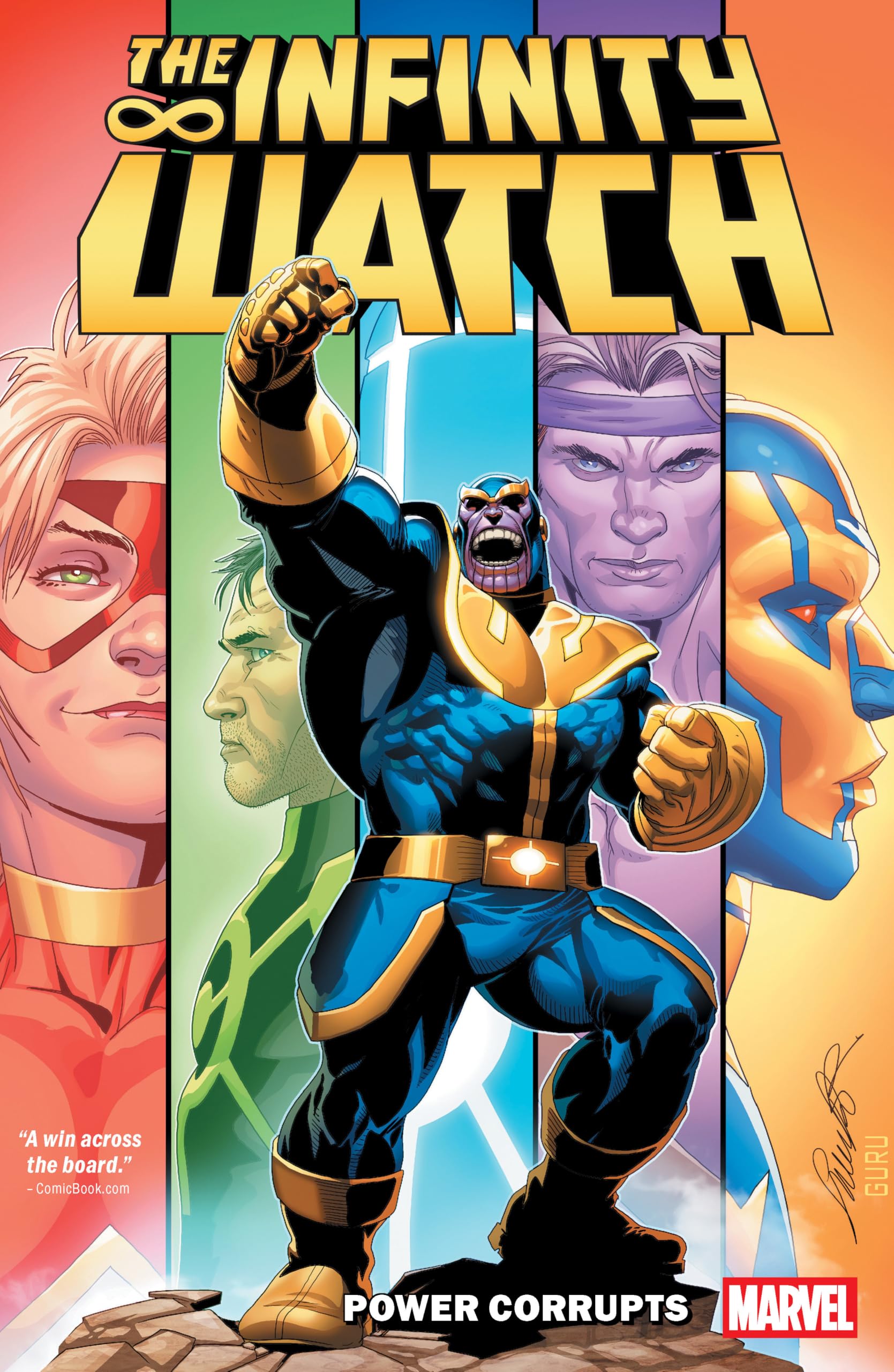 jaquette album INFINITY WATCH: POWER CORRUPTS