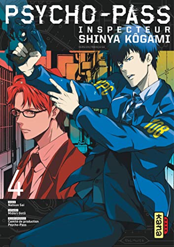 jaquette album Psycho-pass Inspecteur Shinya Kogami - Tome 4