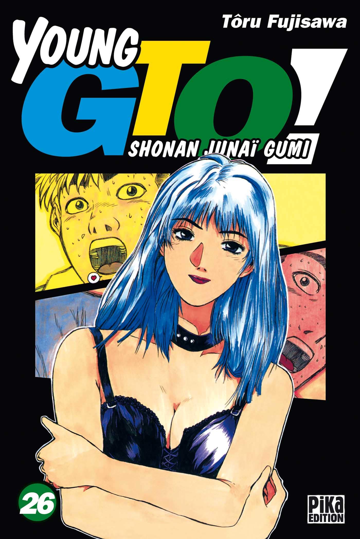 jaquette album Young GTO T26: Shonan Junai Gumi