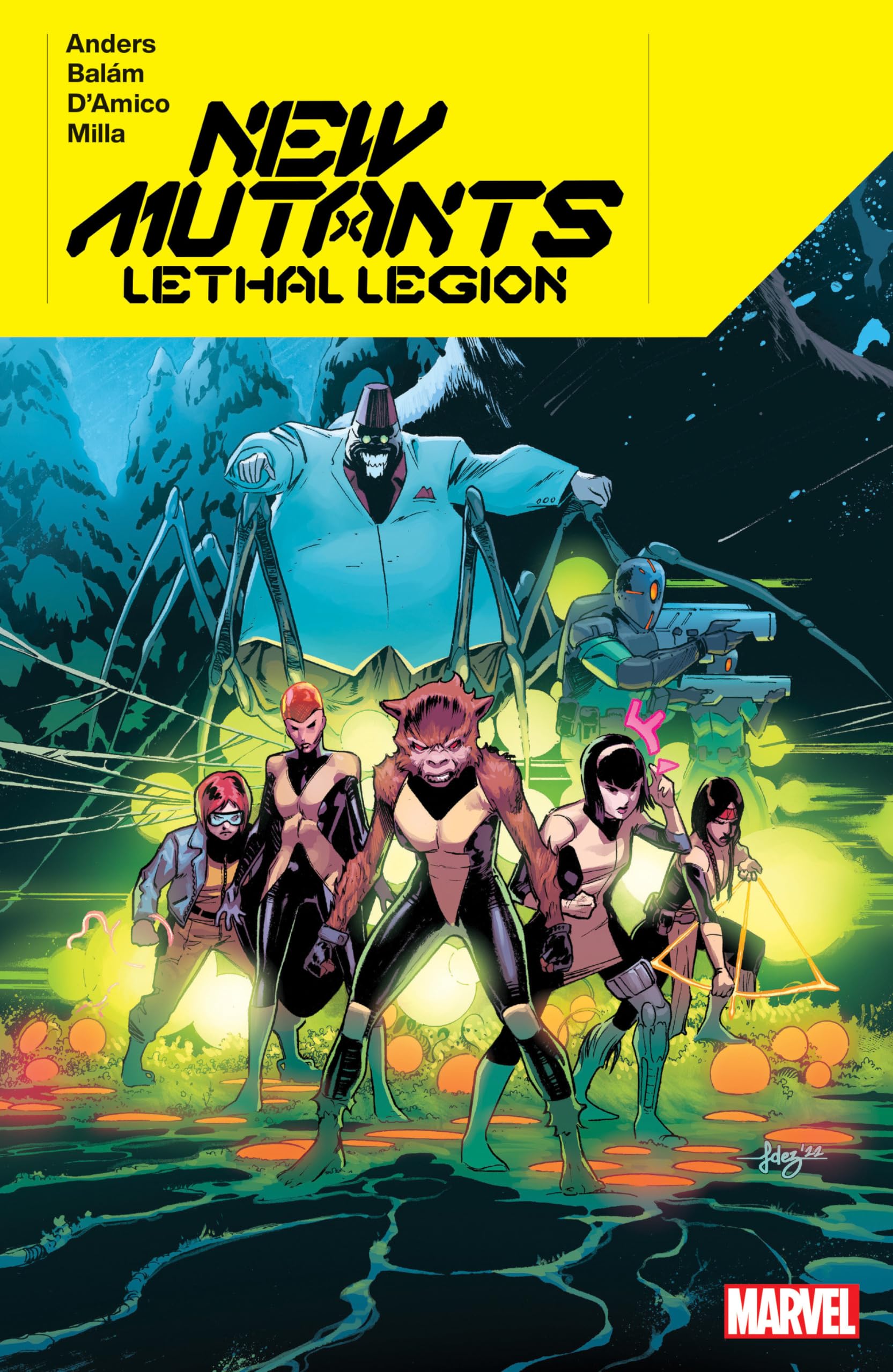 jaquette album NEW MUTANTS LETHAL LEGION