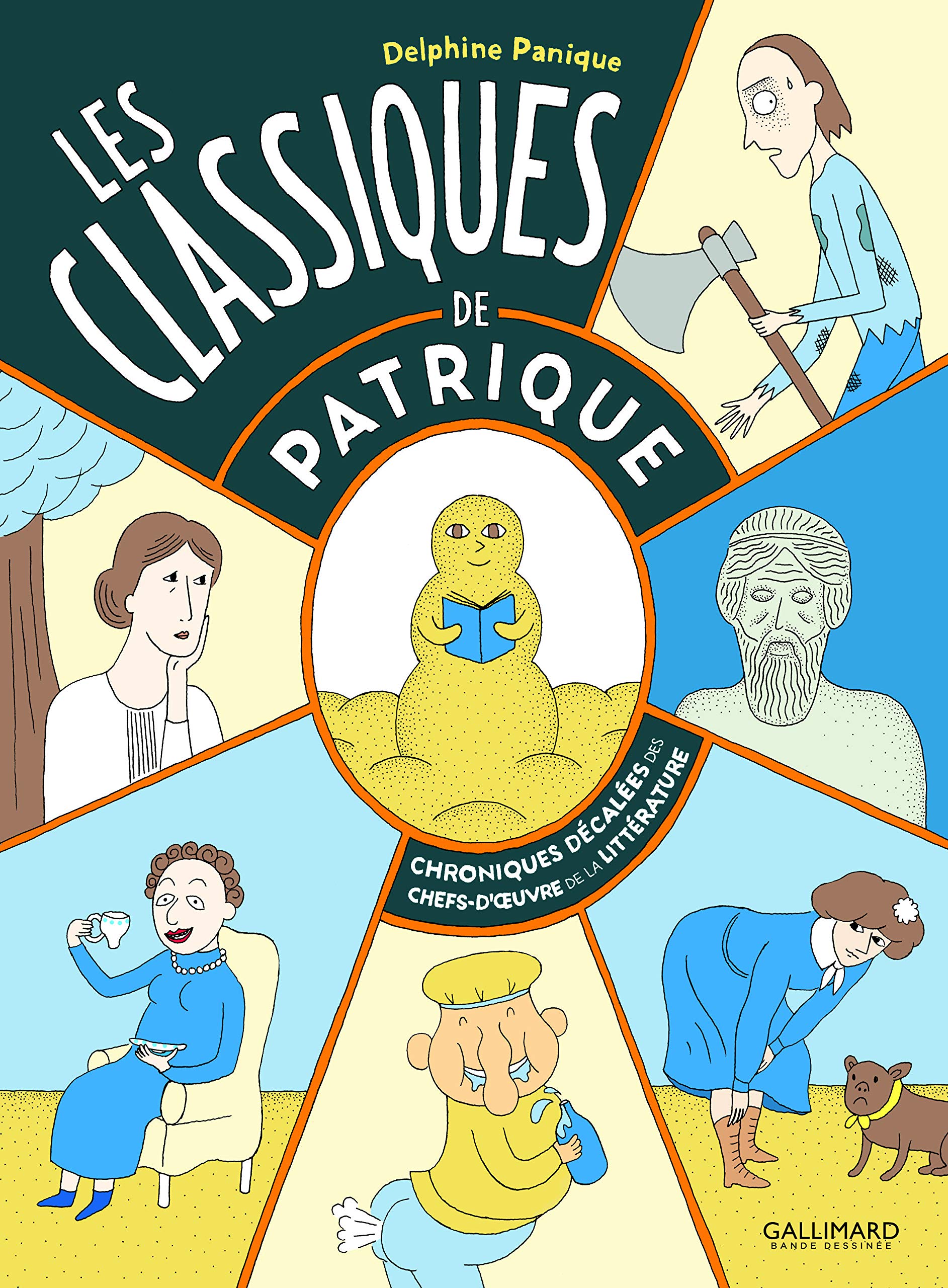 jaquette album Les Classiques de Patrique: Chroniques littéraires décalées pour petits et grands adolescents