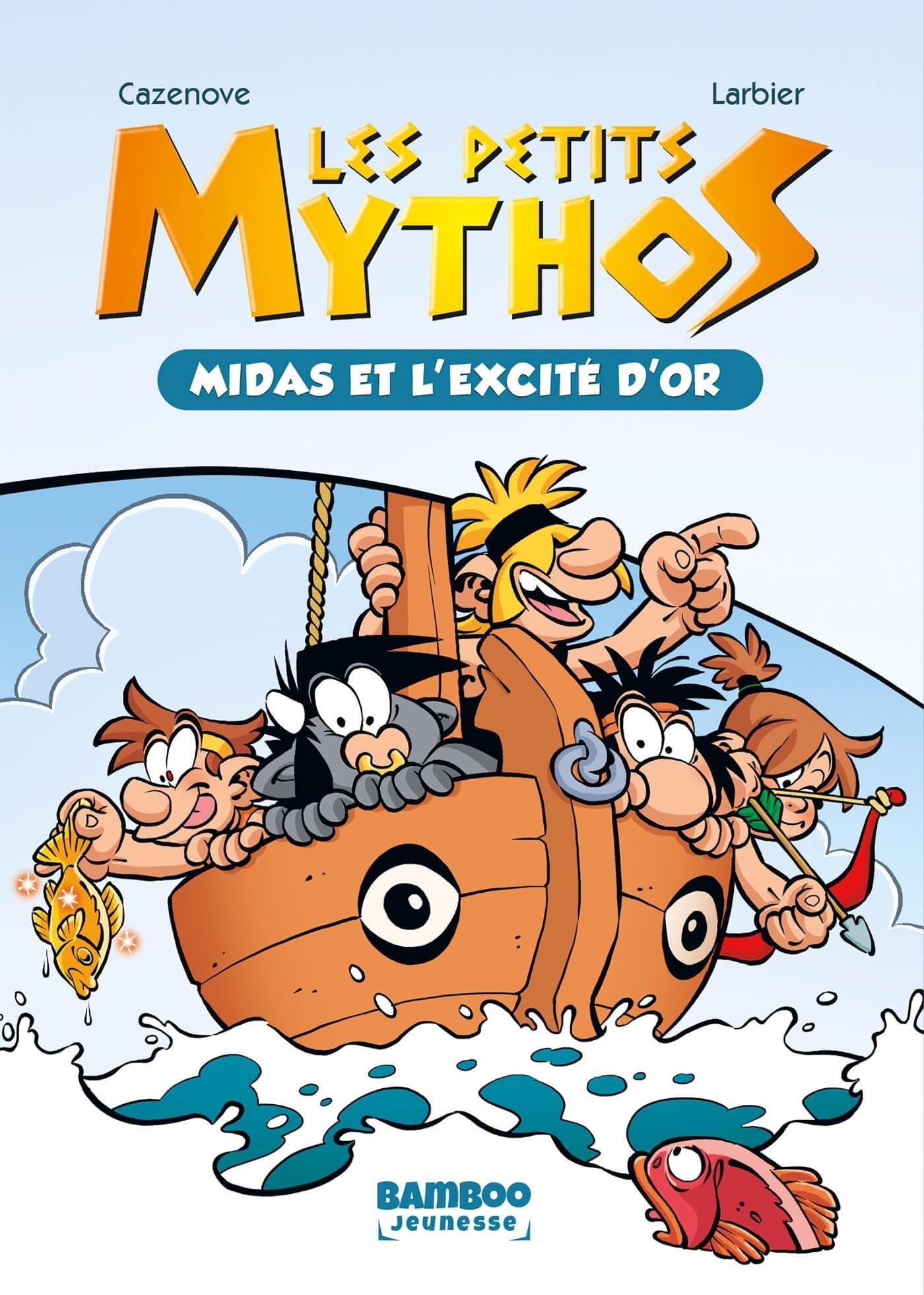 jaquette album Les Petits Mythos - Poche - tome 02: Midas et l'excité d'or