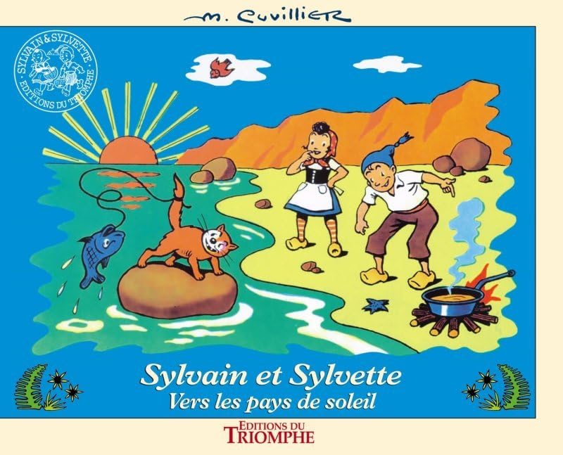 jaquette album Les aventures de Sylvain et Sylvette - Vers les pays de soleil, tome 8