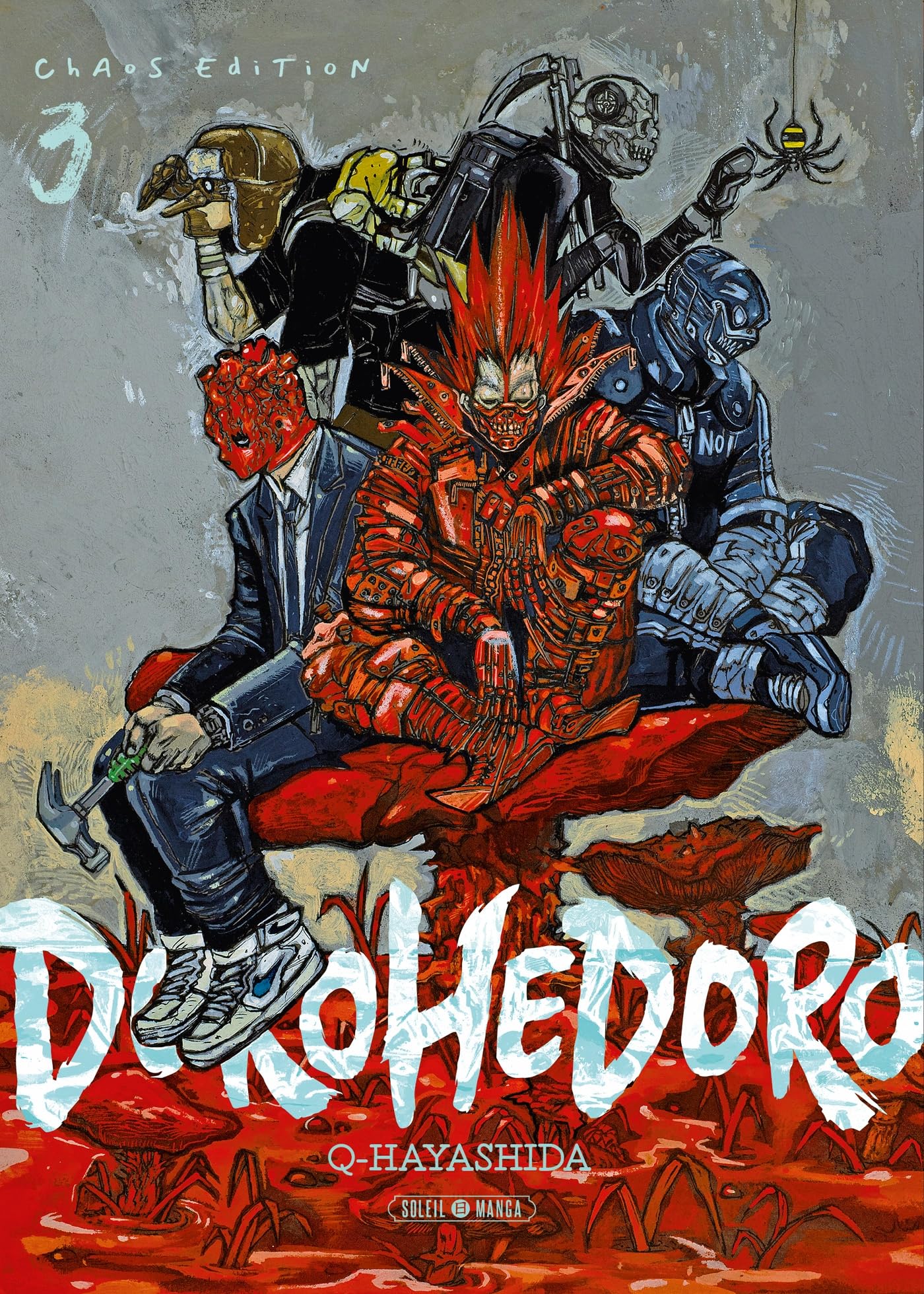 jaquette album Dorohedoro T03: Chaos Edition