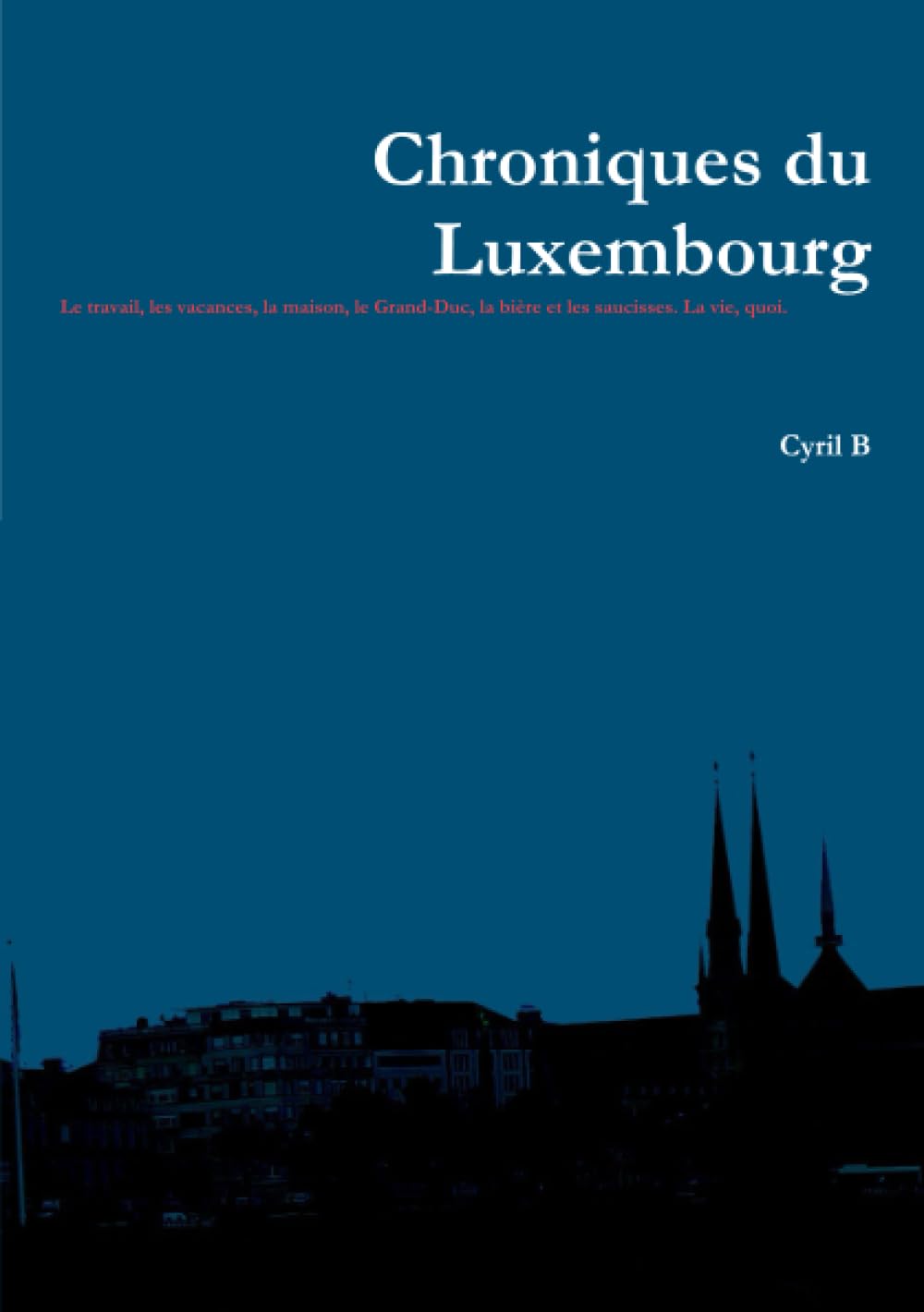 jaquette album Chroniques du Luxembourg