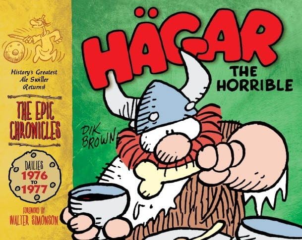 jaquette album Hagar the Horrible: The Epic Chronicles: The Dailies 1976-1977