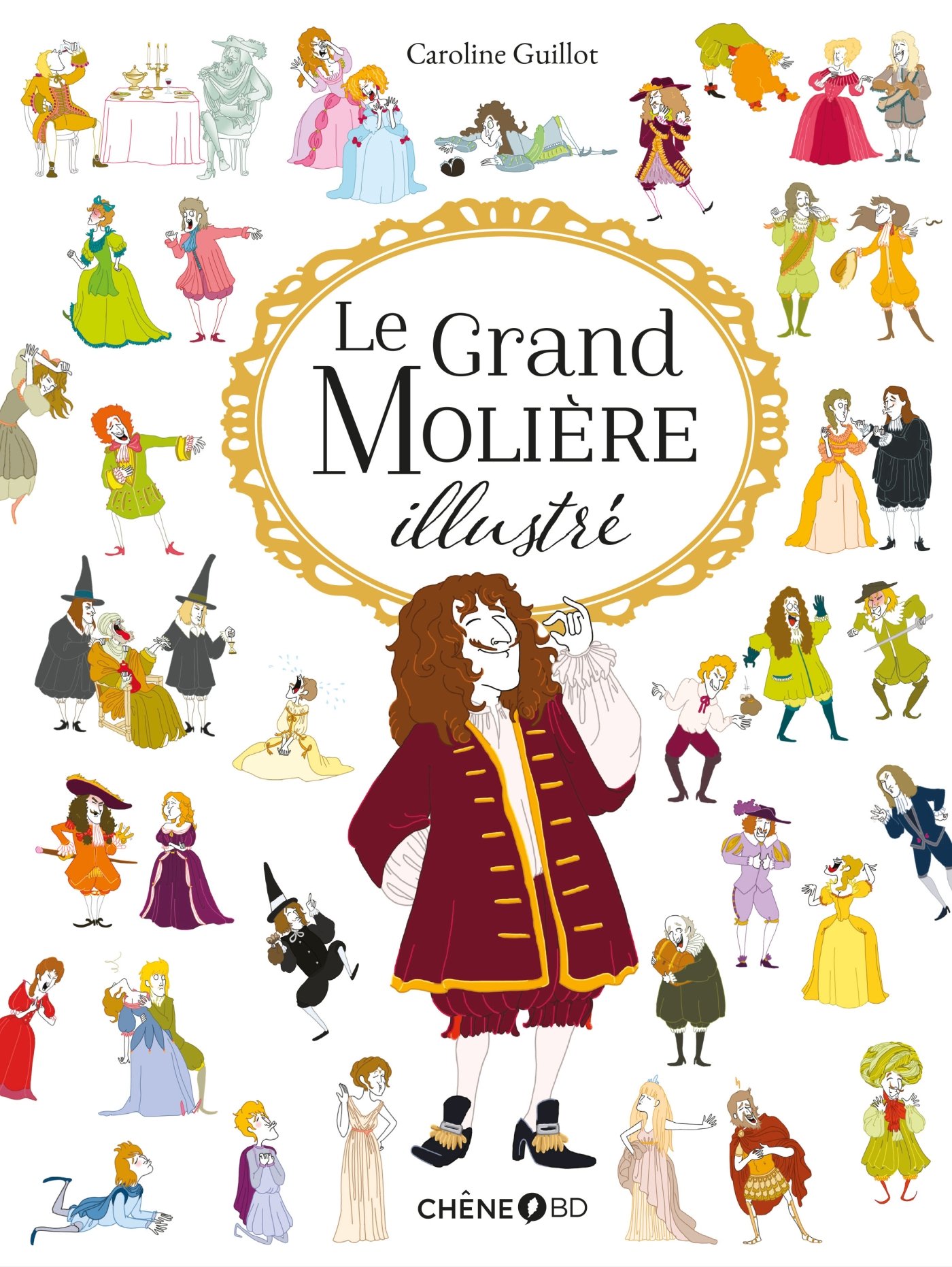 jaquette album Le Grand Molière illustré