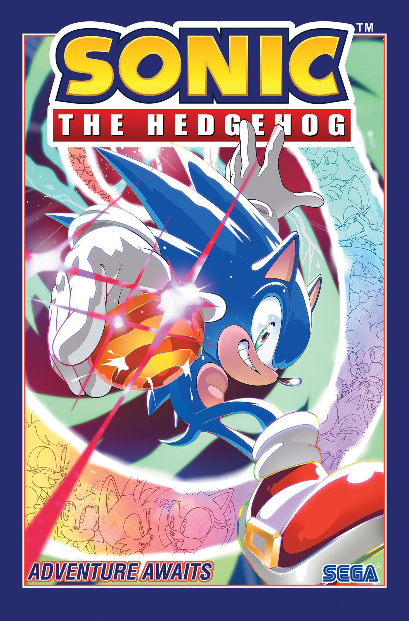 jaquette album Sonic the Hedgehog, Vol. 17: Adventure Awaits