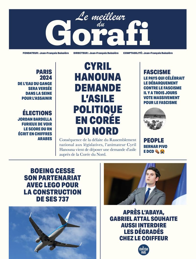 jaquette album Le Meilleur du Gorafi