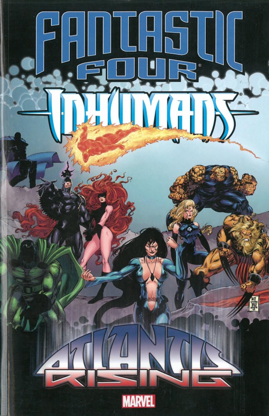 jaquette album Fantastic Four/Inhumans: Atlantis Rising