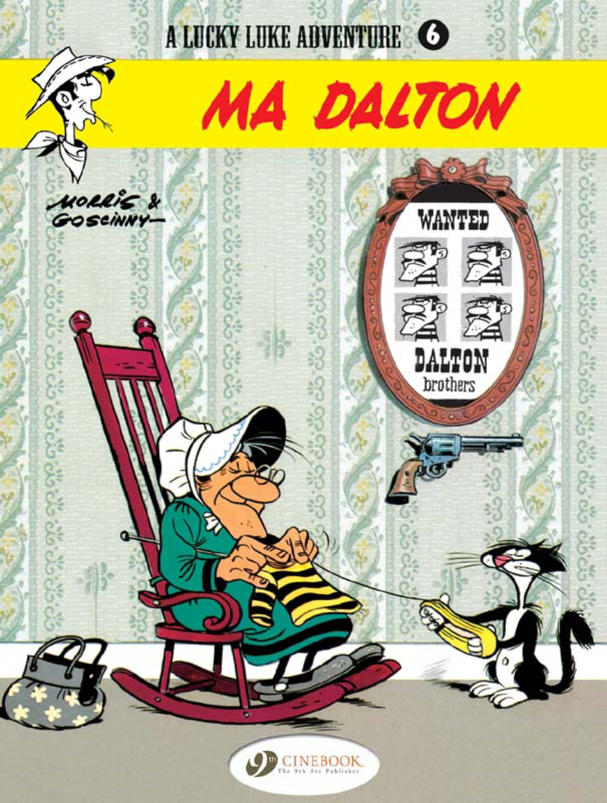 jaquette album Lucky Luke - tome 6 Ma Dalton - version anglaise (06)