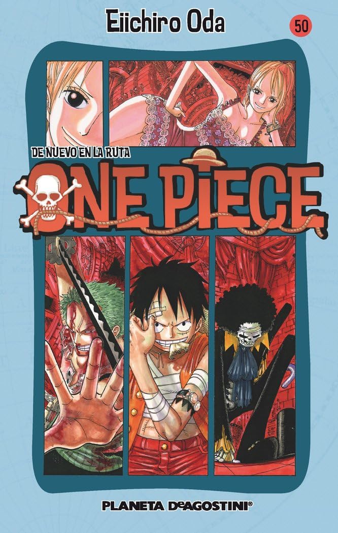 jaquette album One Piece nº 050: De nuevo en la ruta