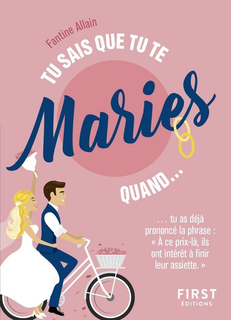jaquette livre Tu sais que tu te maries