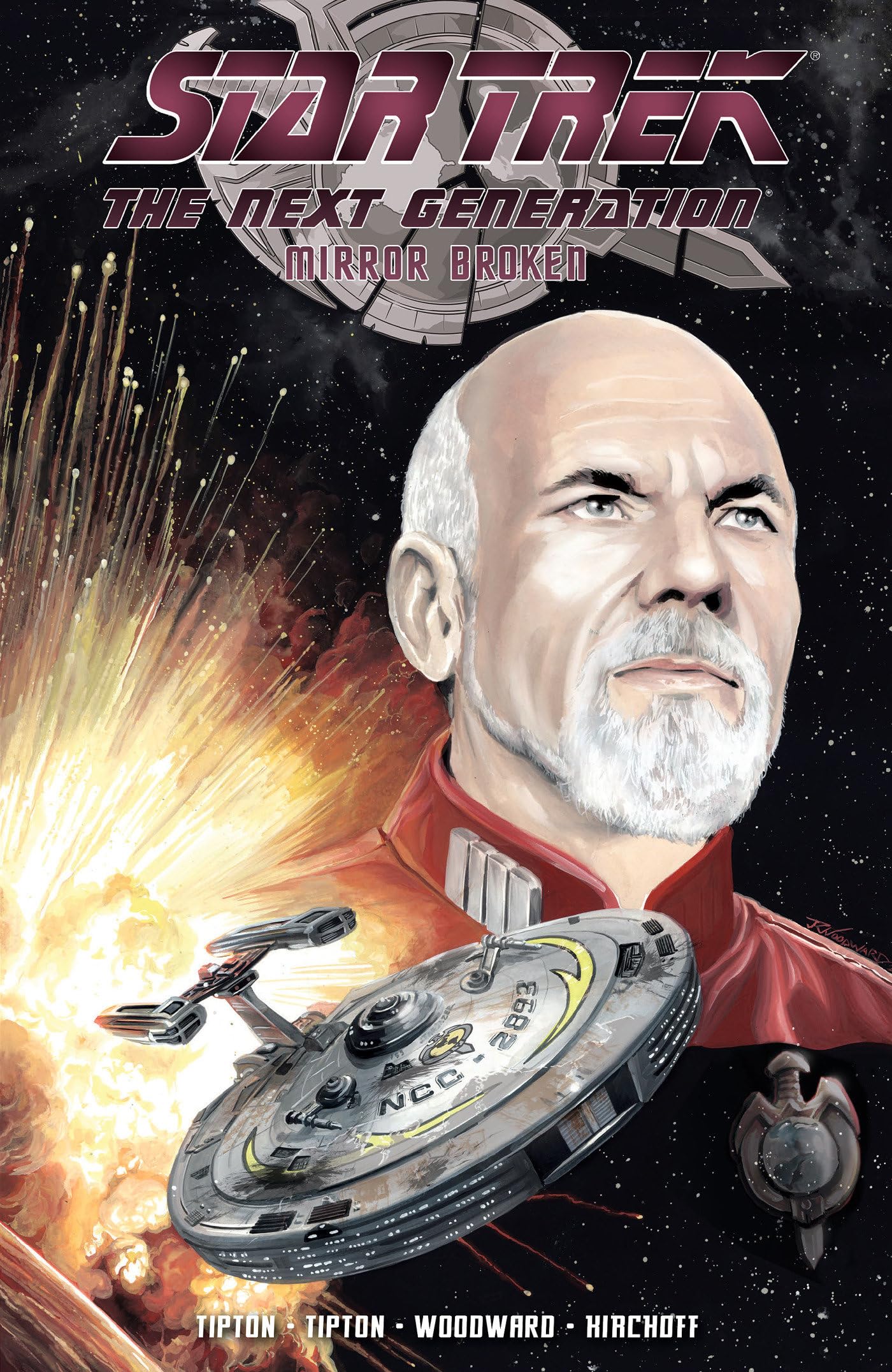 jaquette album Star Trek: The Next Generation - Mirror Broken