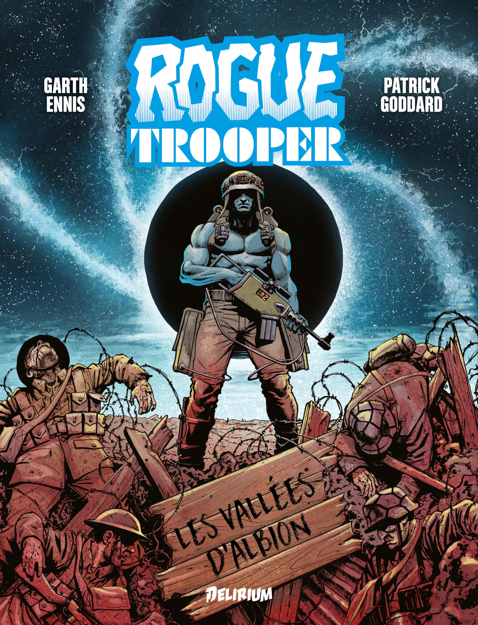 jaquette album Rogue Trooper: Les vallées d'Albion