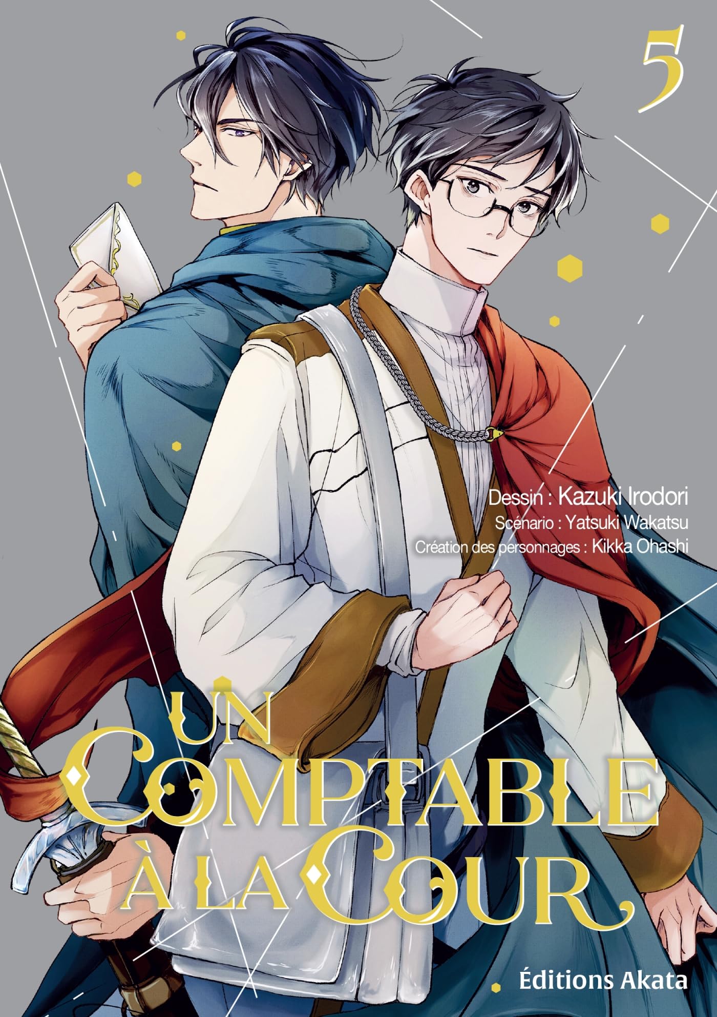 jaquette album Un comptable à la cour - Tome 5