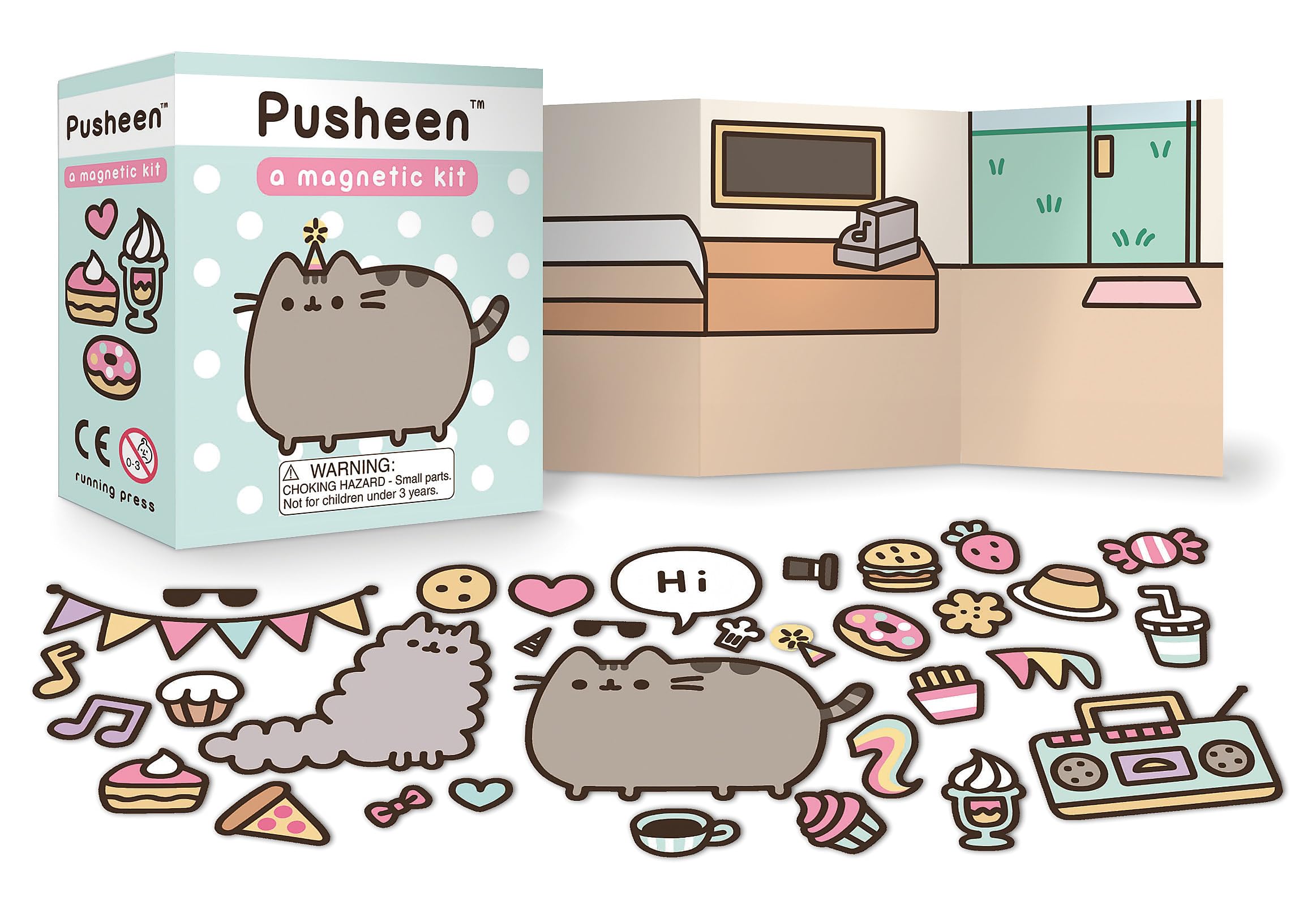 jaquette livre Pusheen: A Magnetic Kit