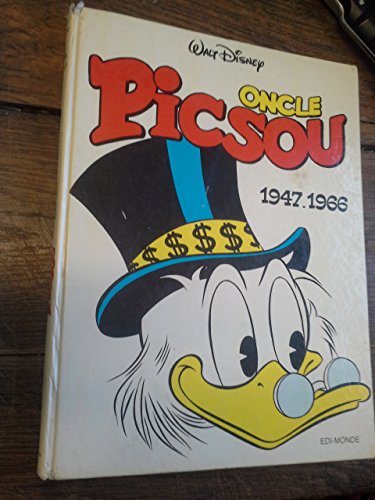 jaquette livre oncle picsou 1947-1966 edi-monde
