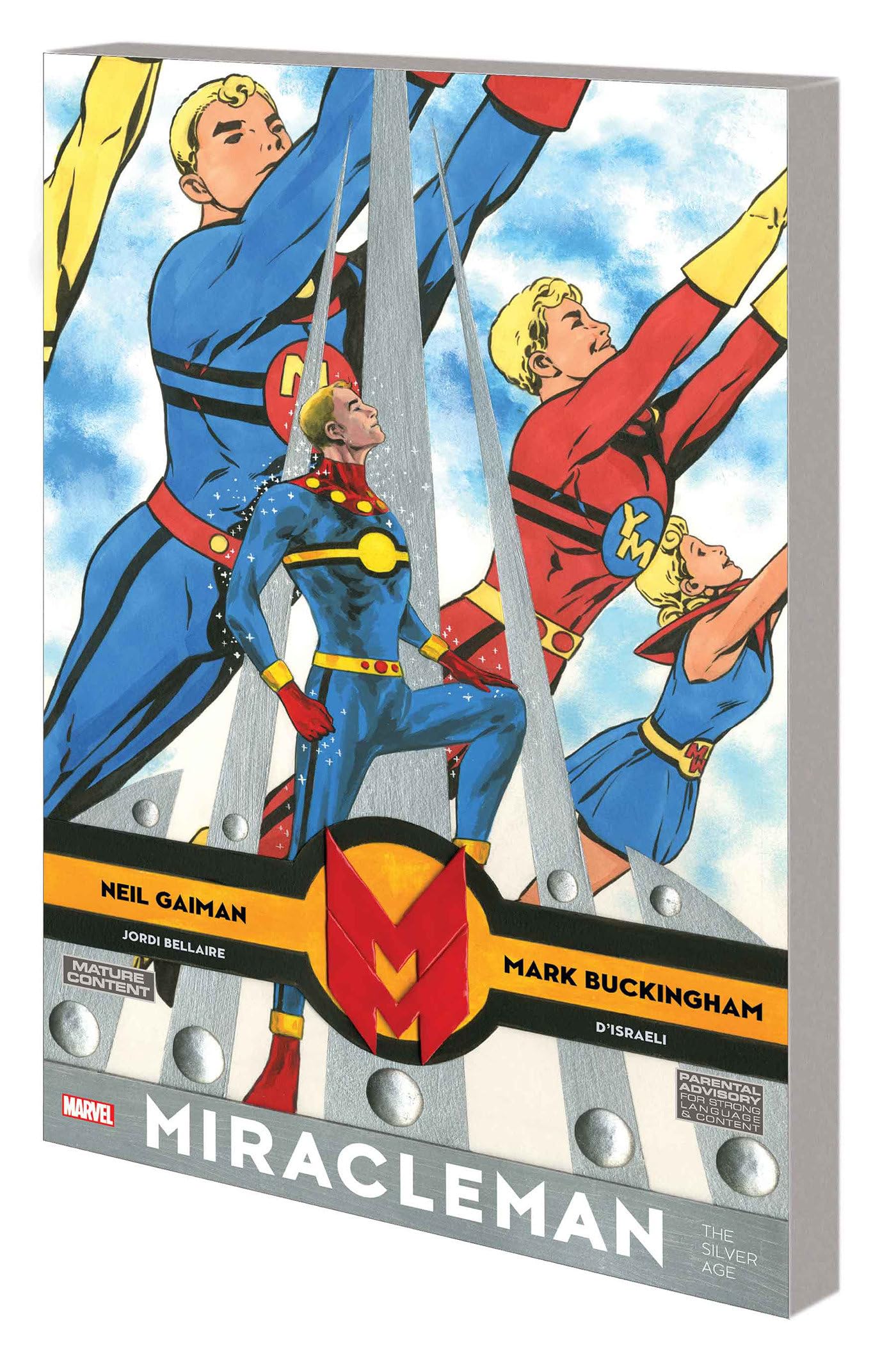 jaquette album MIRACLEMAN BY GAIMAN & BUCKINGHAM: THE SILVER AGE