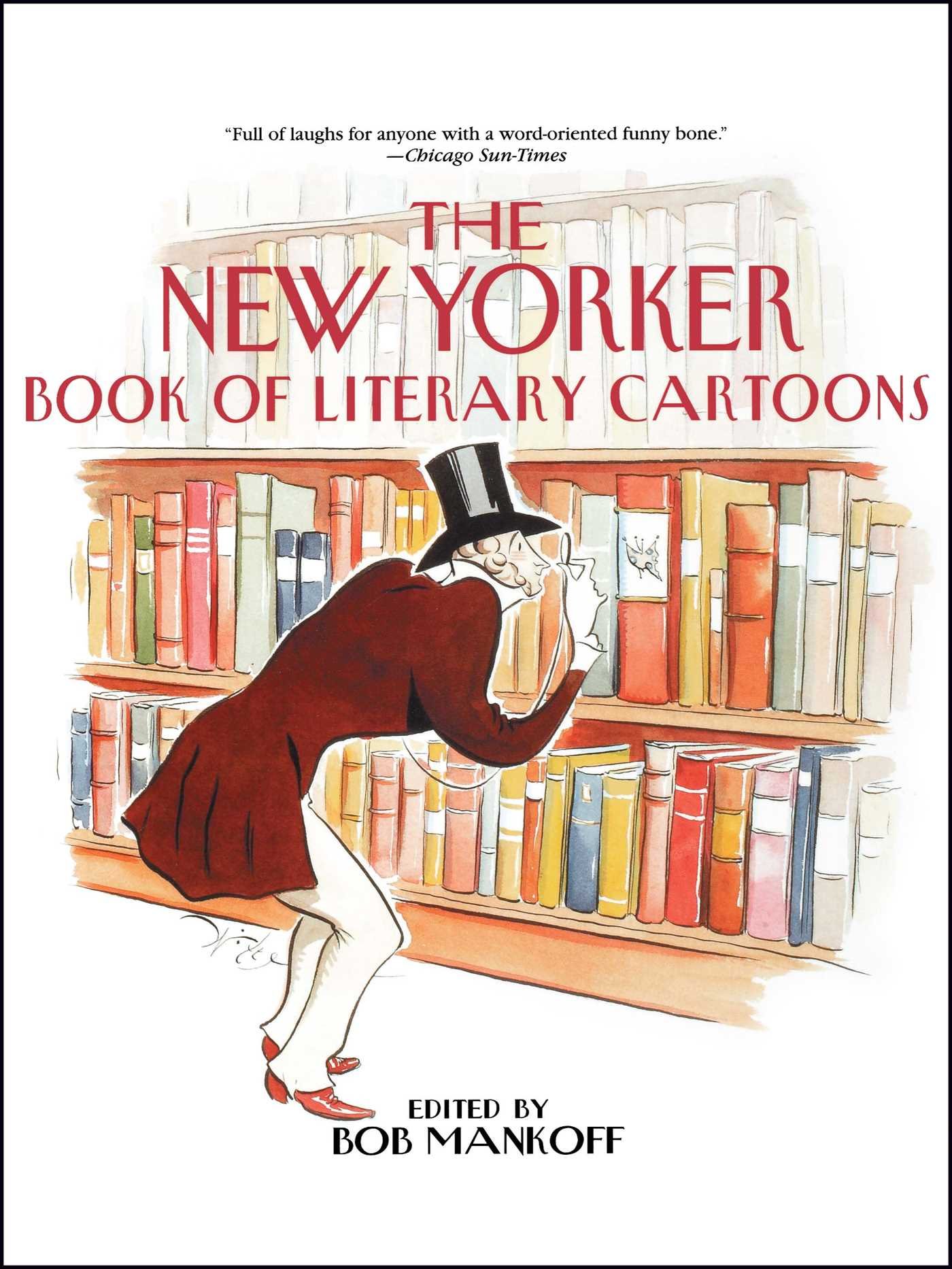 jaquette livre The New Yorker Book of Literary Cartoons