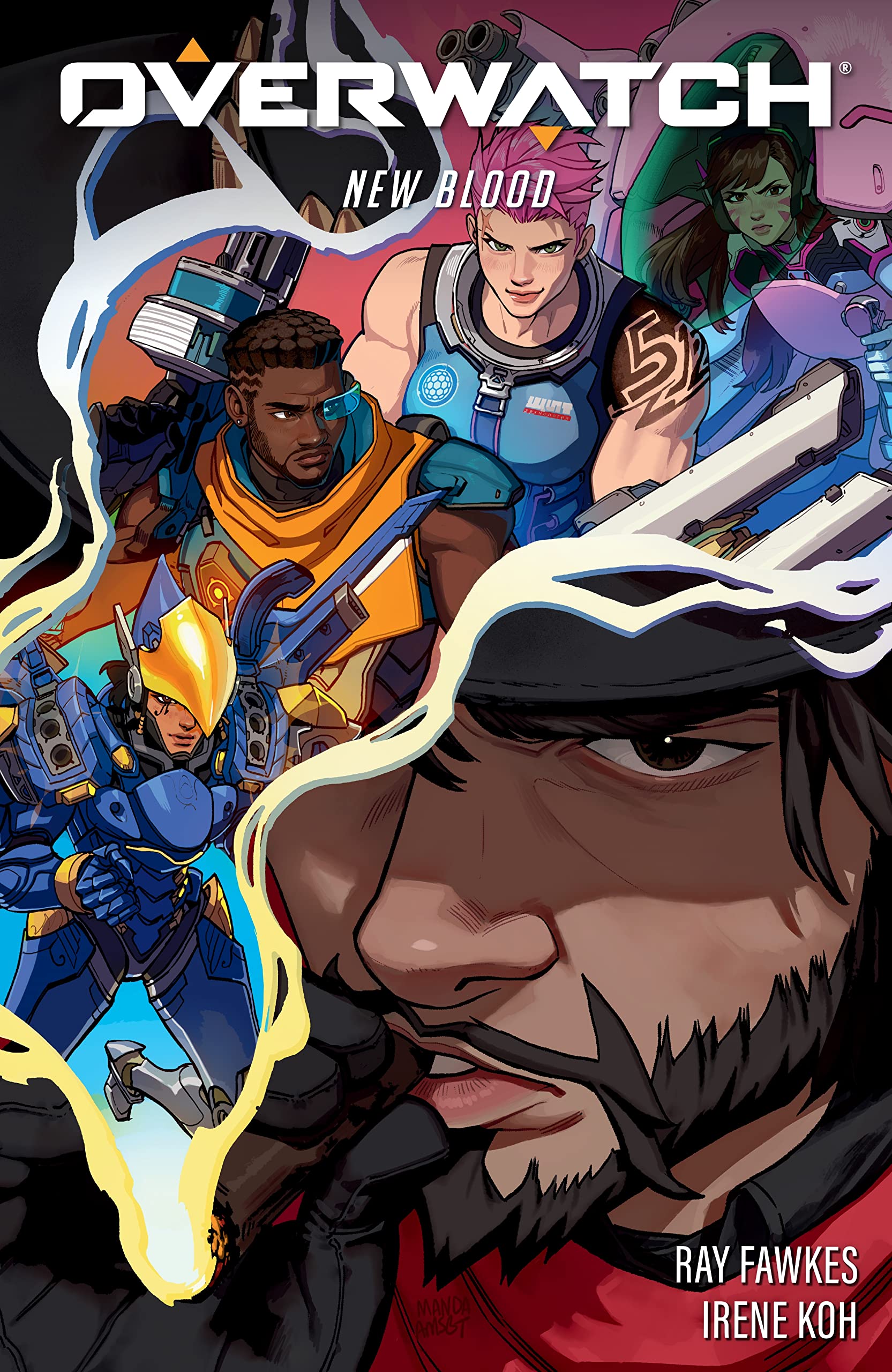 jaquette album Overwatch: New Blood