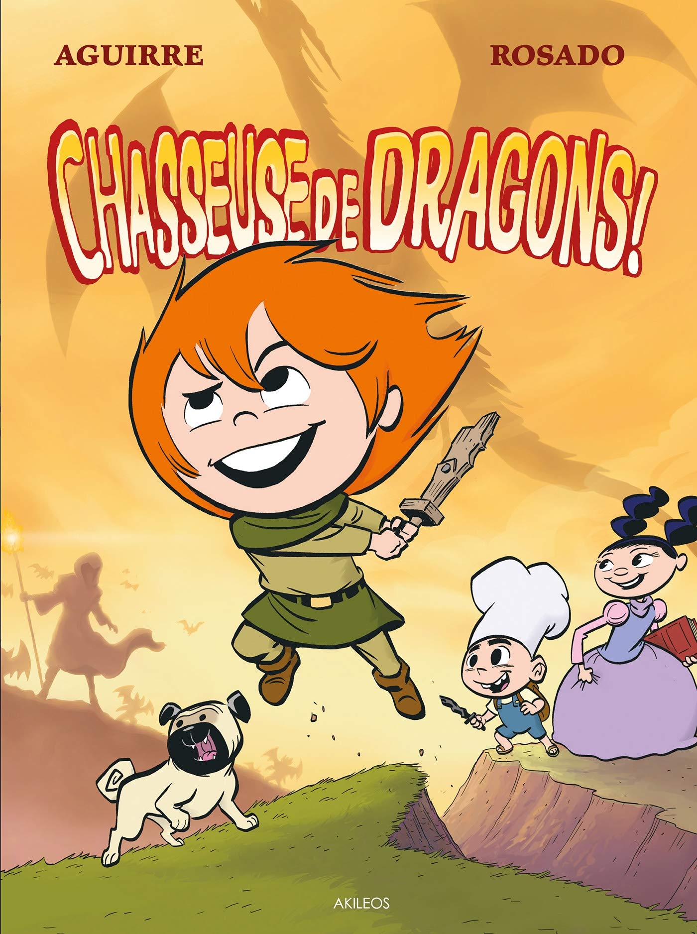 jaquette album Chasseuse de Dragons!
