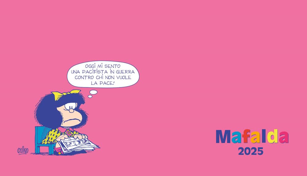 jaquette album Mafalda. Agenda orizzontale 2025