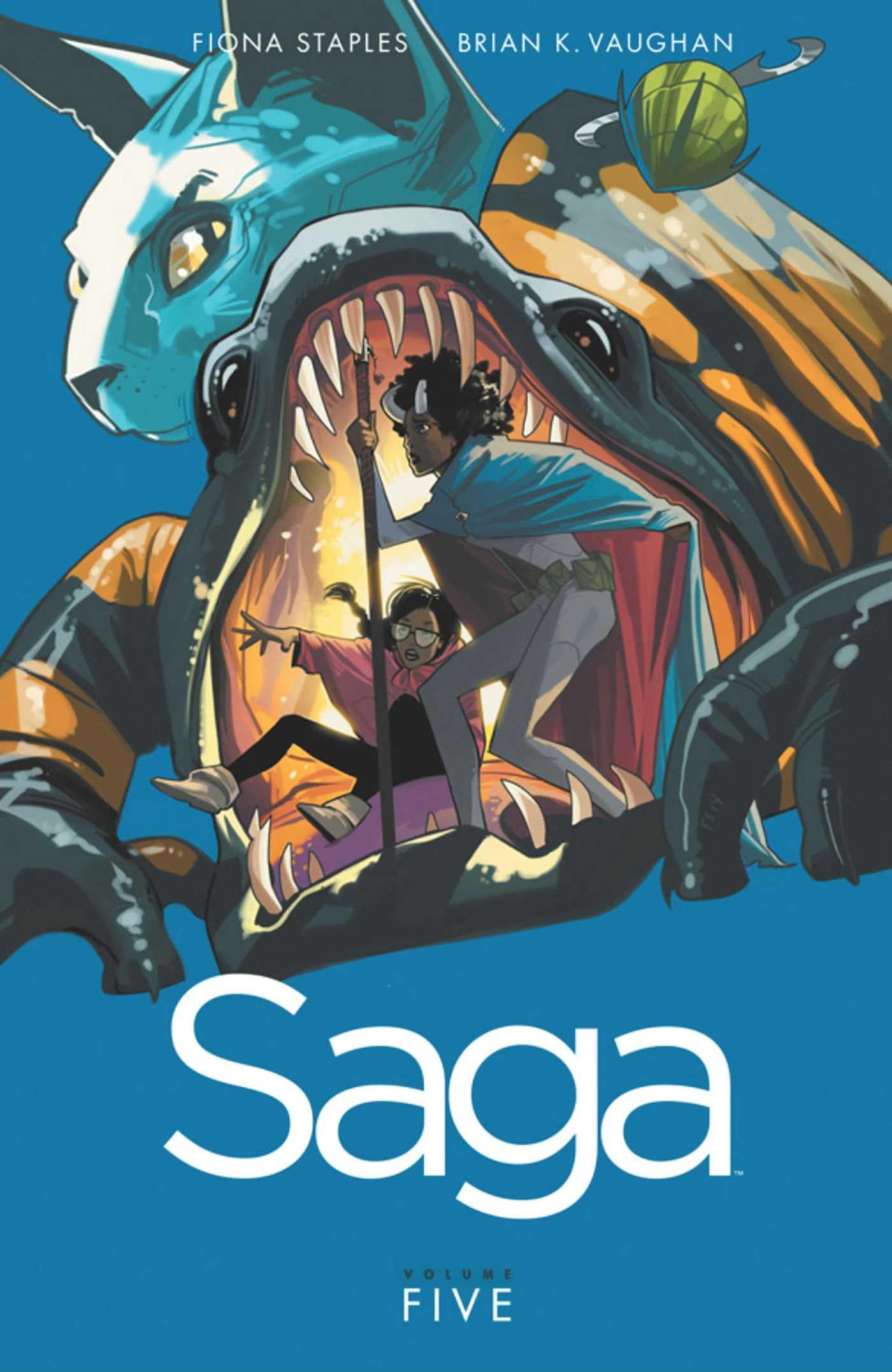 jaquette album Saga Volume 5.