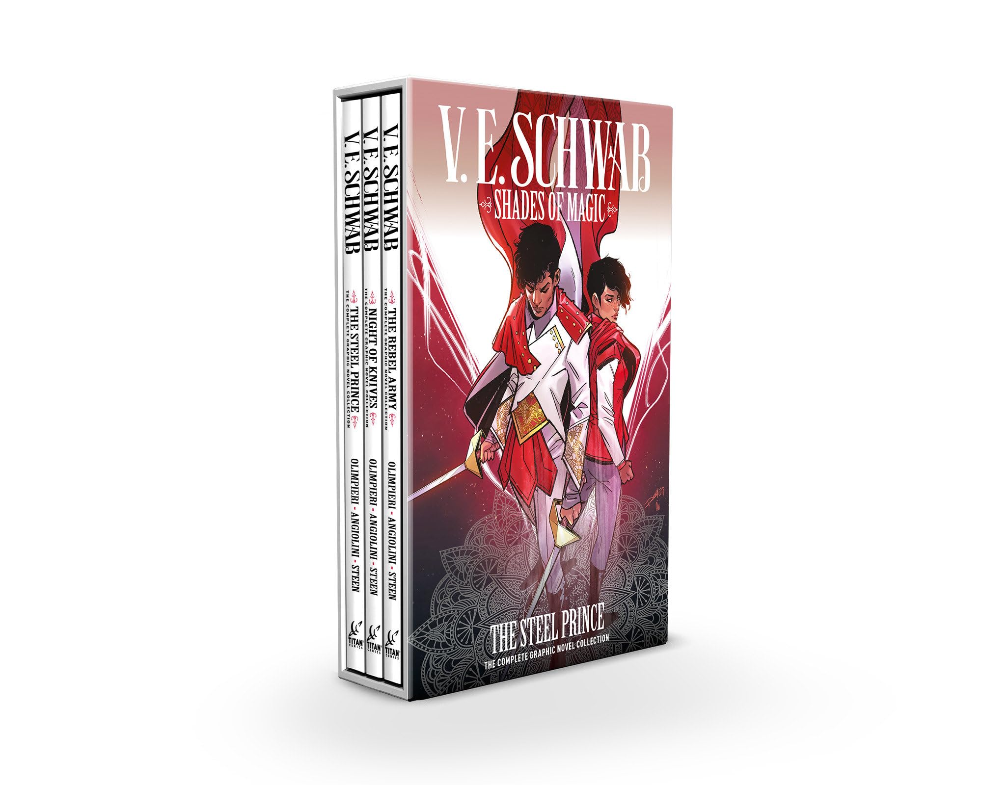 jaquette album Shades of Magic The Steel Prince 1-3: Includes Three Exclusive Art Cards