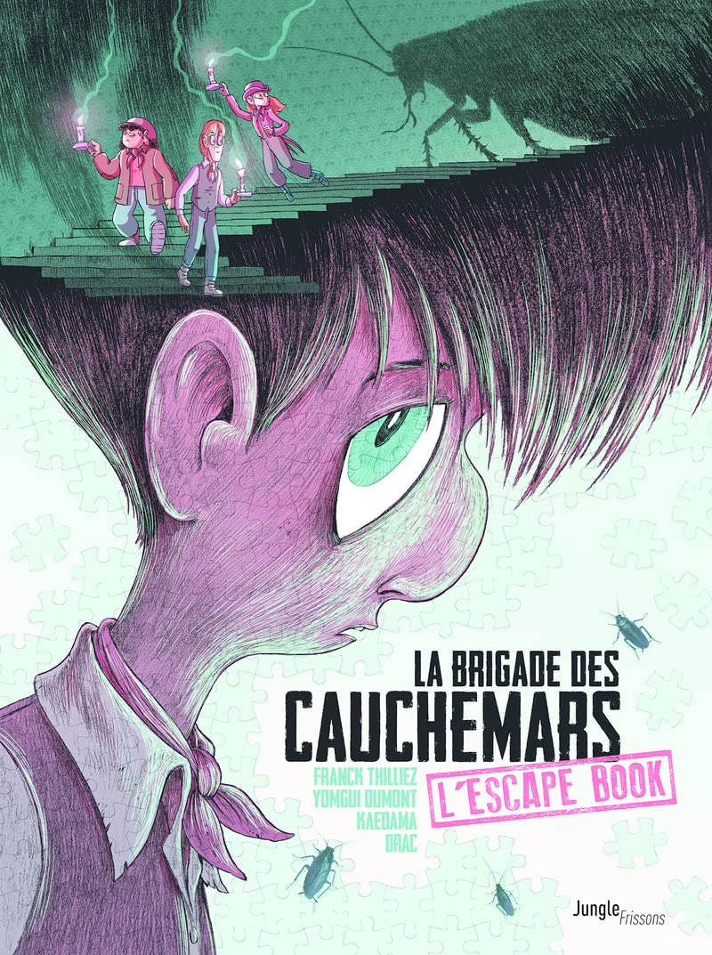 jaquette album La brigade des cauchemars - Escape Book