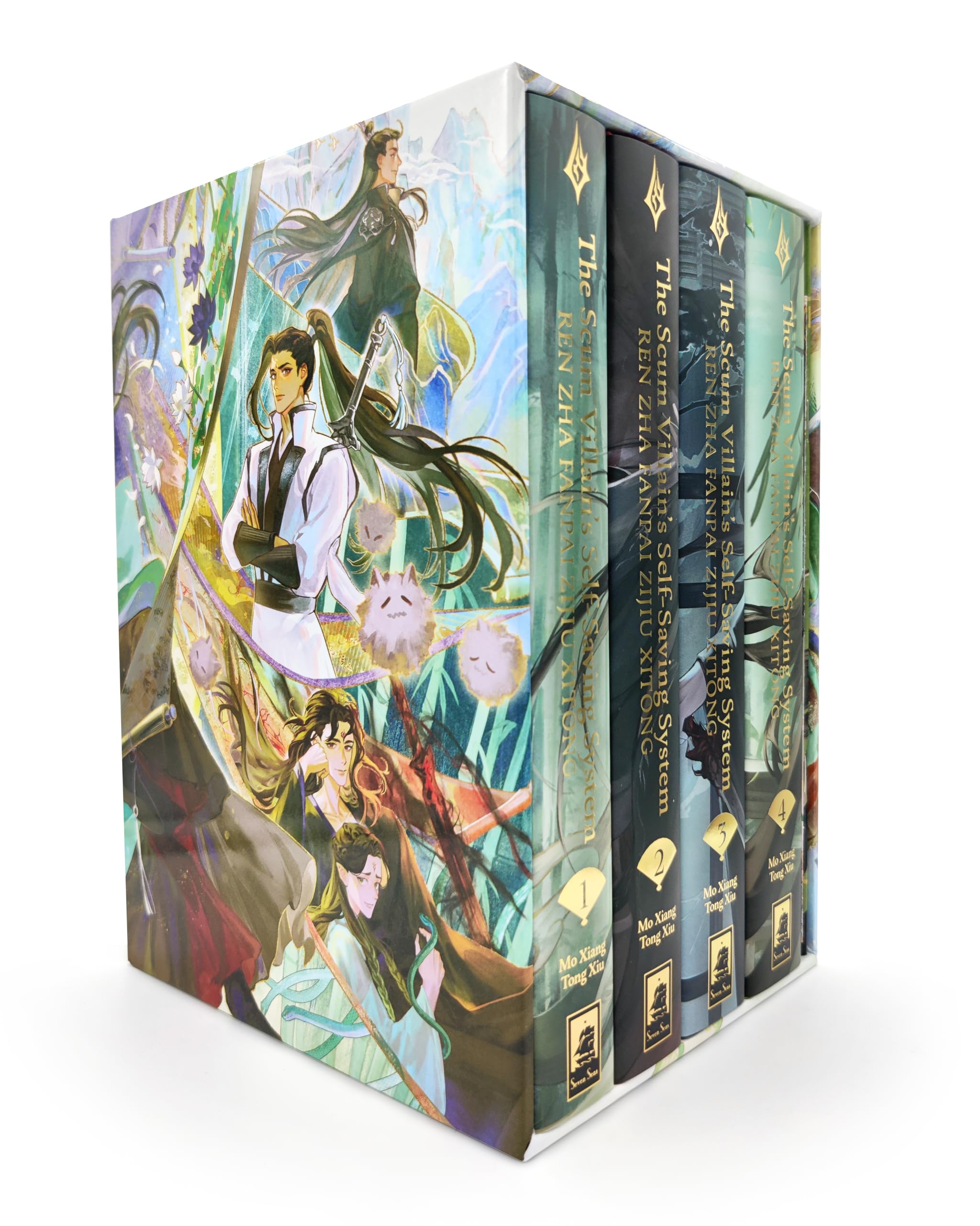 jaquette album The Scum Villain's Self-Saving System: Ren Zha Fanpai Zijiu Xitong (Deluxe Hardcover Novel) Box Set