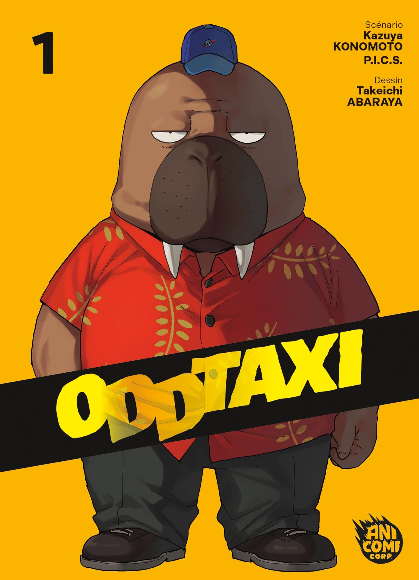 jaquette album ODDTAXI T01