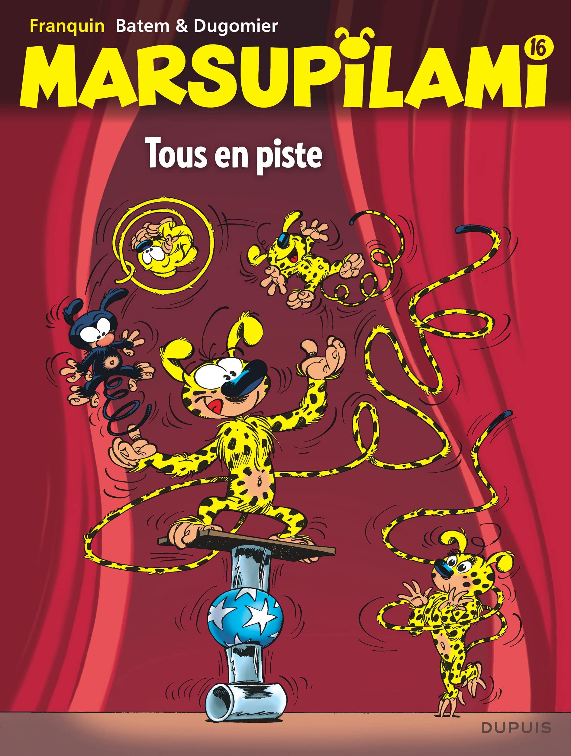 jaquette album Marsupilami - Tome 16 - Tous en piste / Edition spéciale (Indispensables 2022)