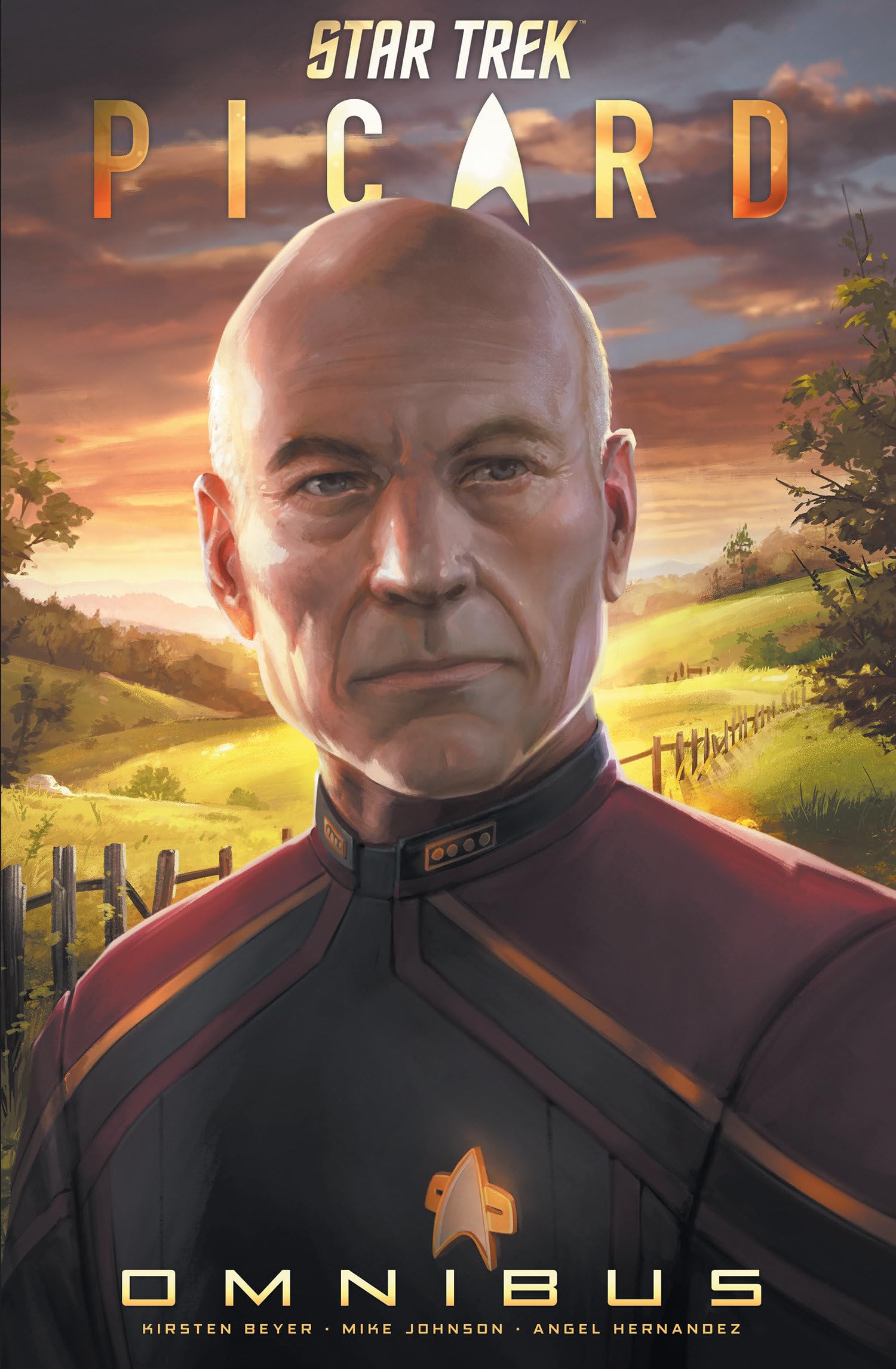 jaquette album Star Trek: Picard Omnibus