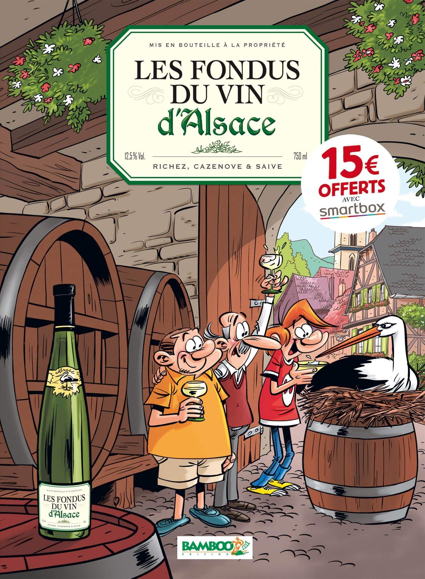 jaquette album Les Fondus du vin : Alsace - OP 2021