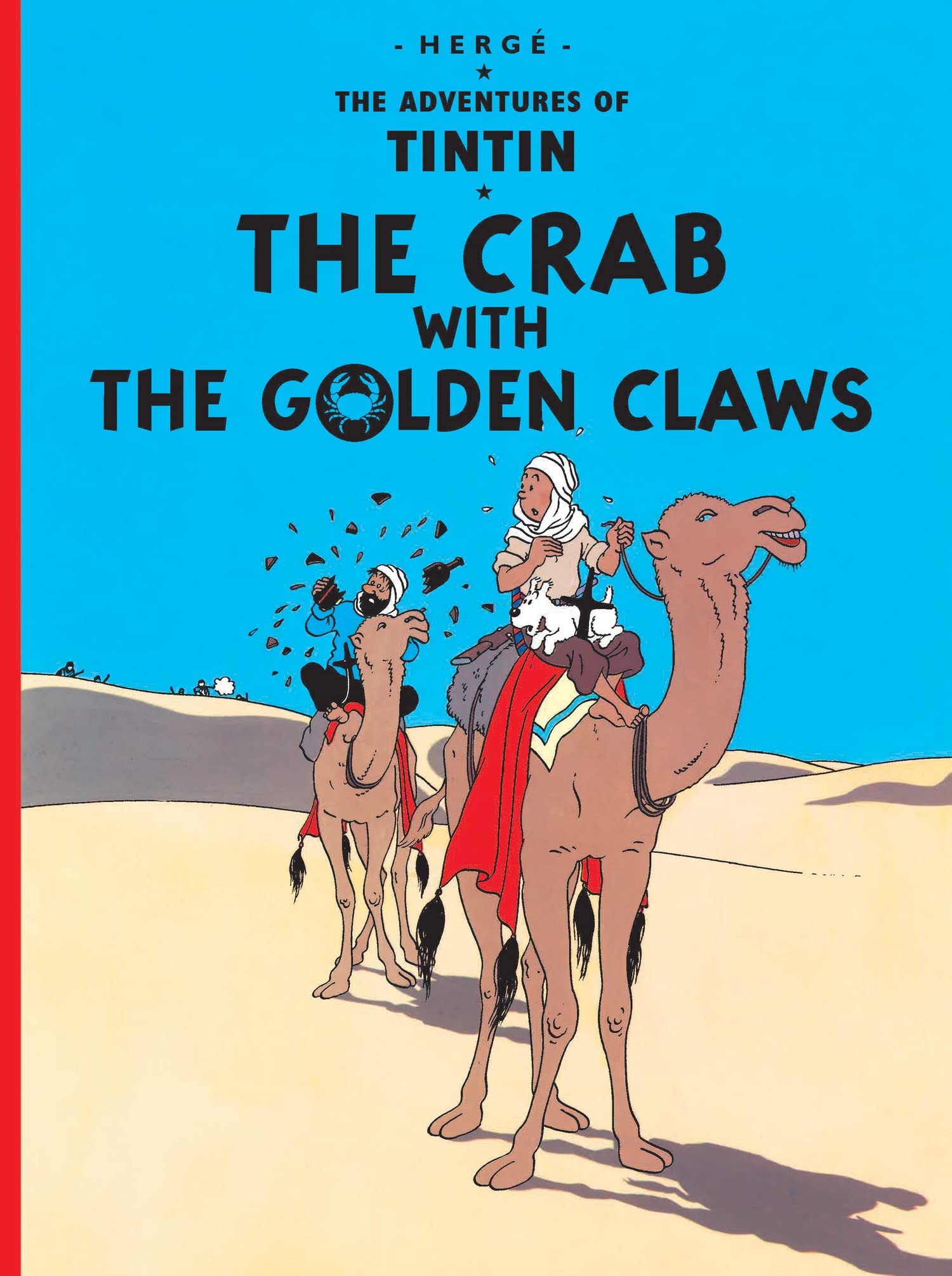 jaquette livre The Crab with the Golden Claws