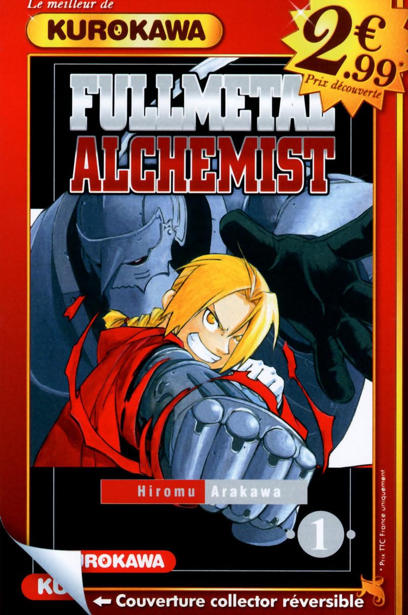 jaquette album Fullmetal Alchemist - T1 (2Euros99)
