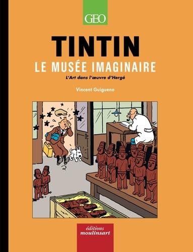 jaquette album Tintin - Le Musée Imaginaire