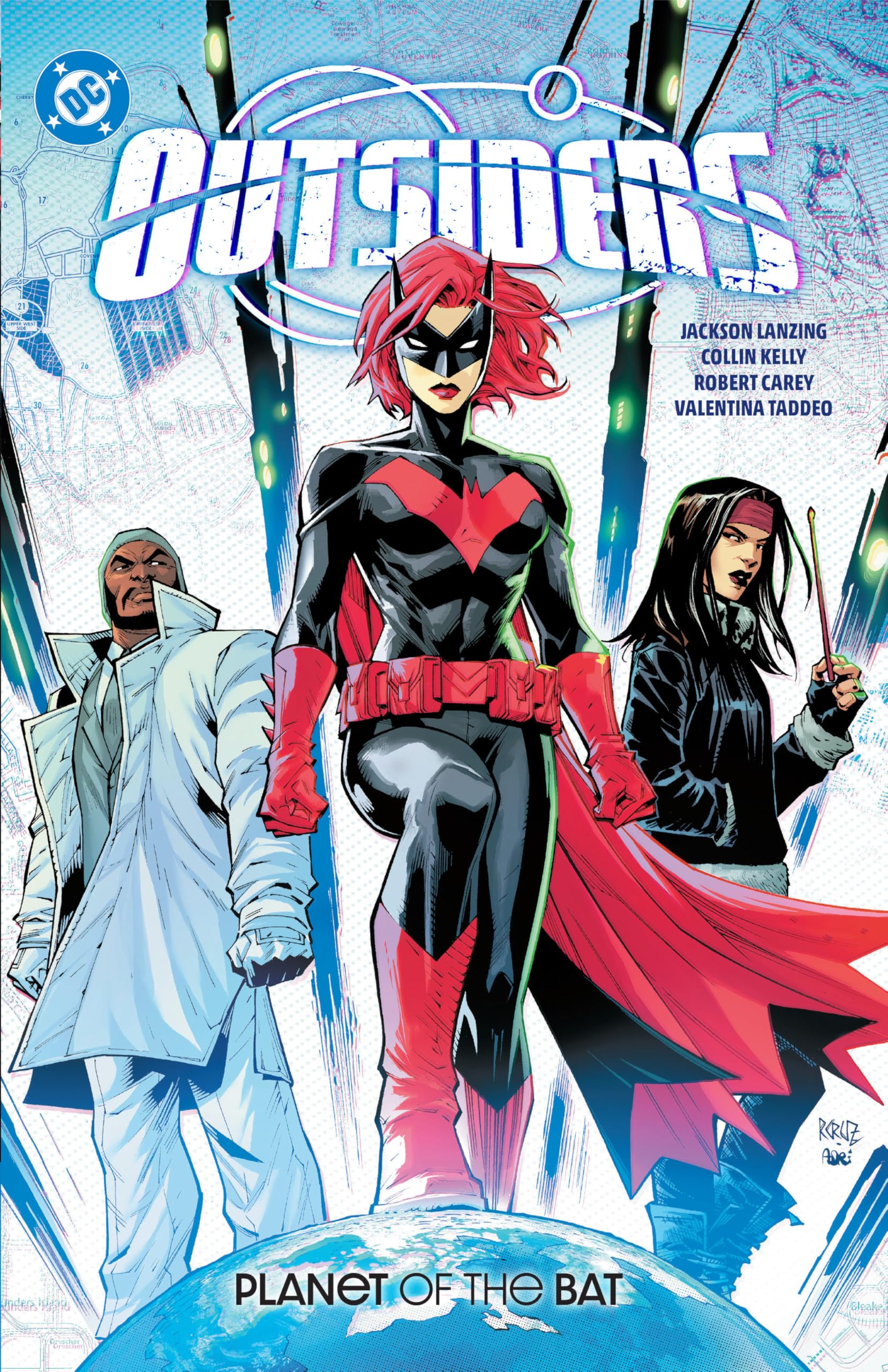 jaquette album Outsiders Vol. 1: Planet of the Bat