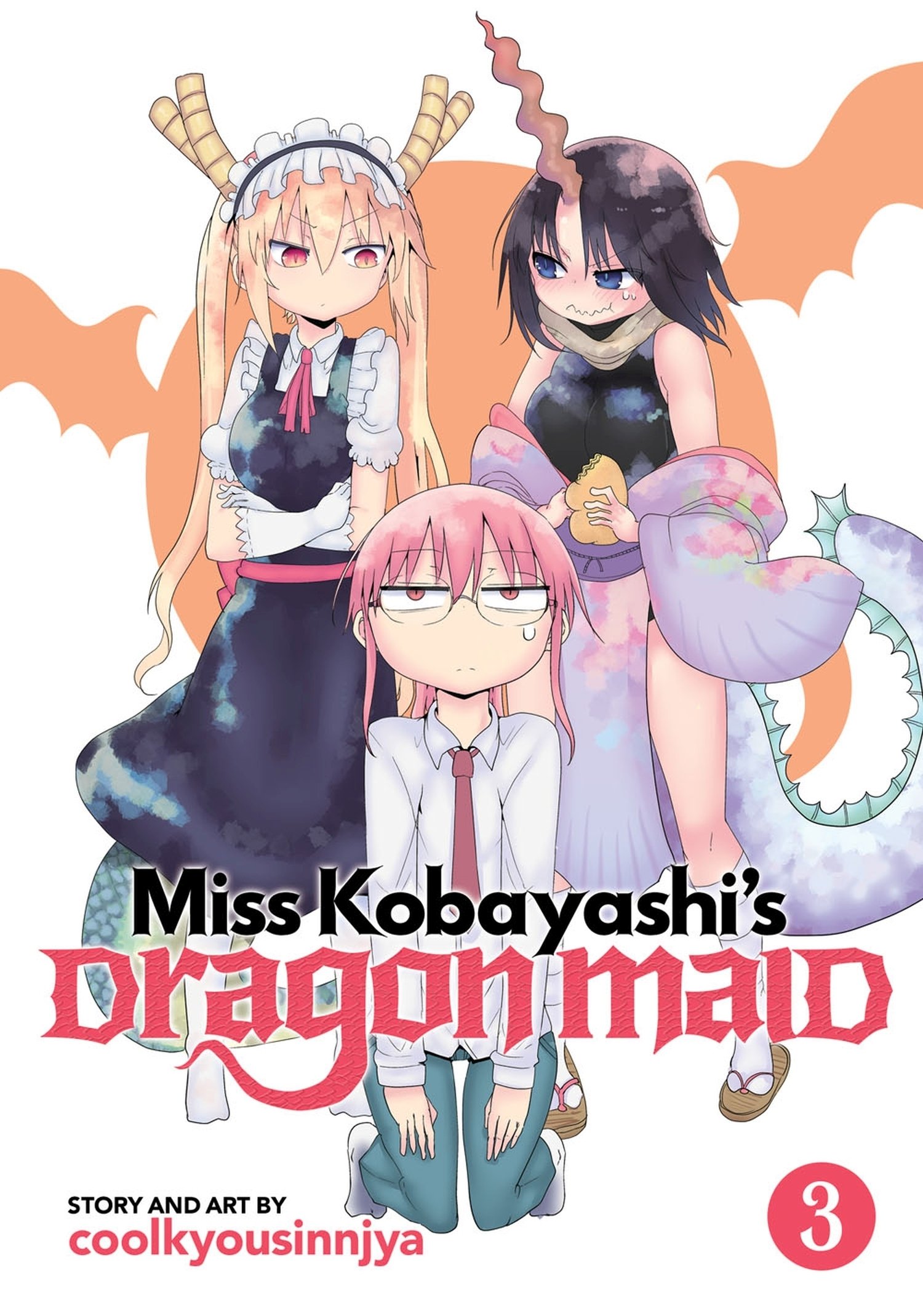 jaquette livre Miss Kobayashi's Dragon Maid Vol. 3