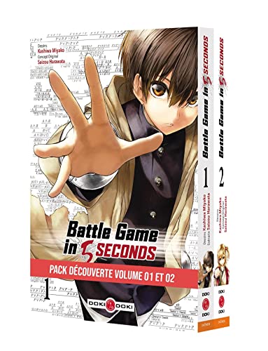 jaquette album Battle Game In 5 Seconds Tome 1 Et 2 - Pack Découverte