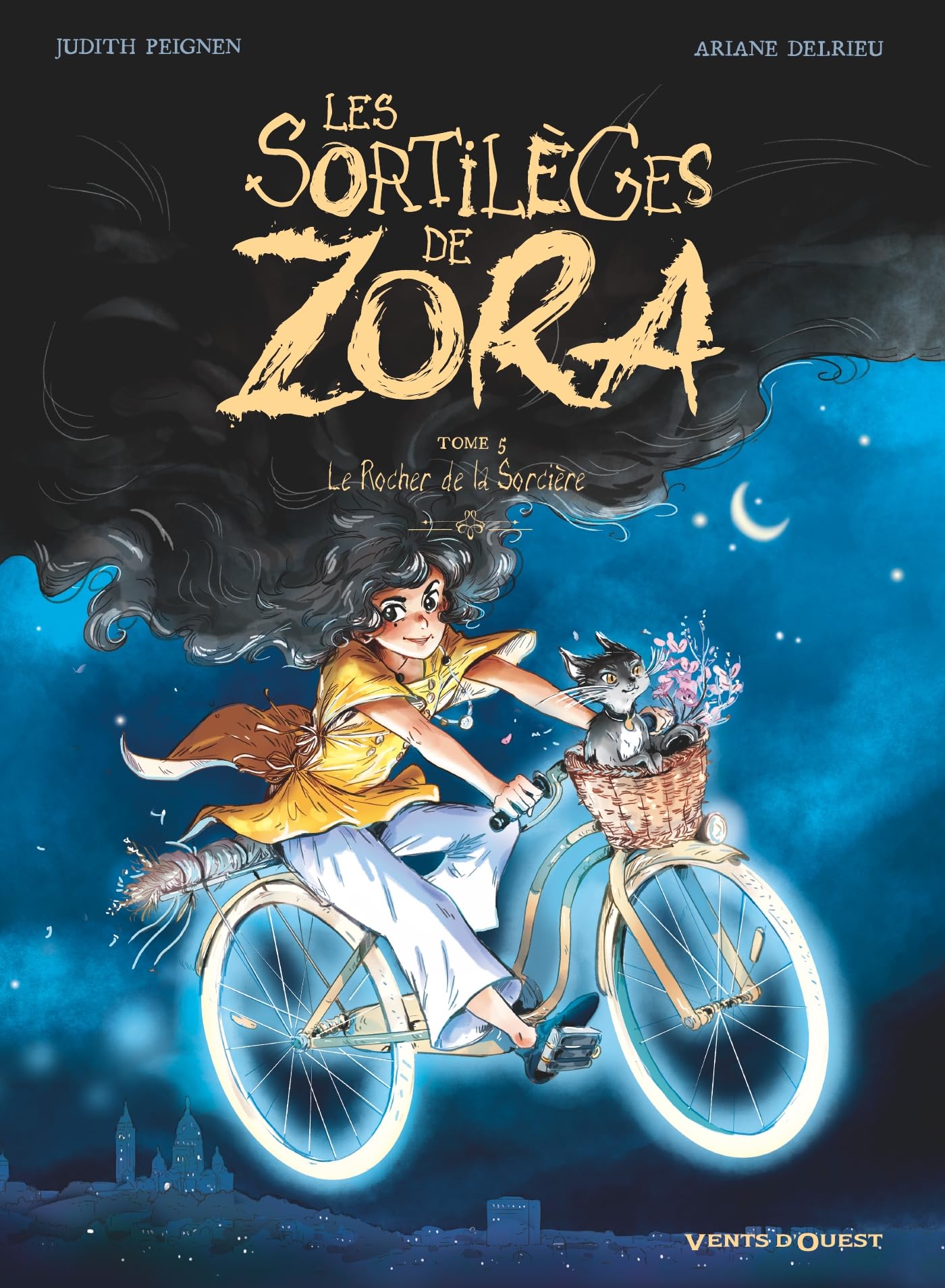 jaquette album Les Sortilèges de Zora - Tome 05: Le rocher de la sorcière