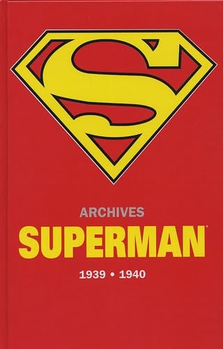 jaquette livre Archives Superman 1939-1940