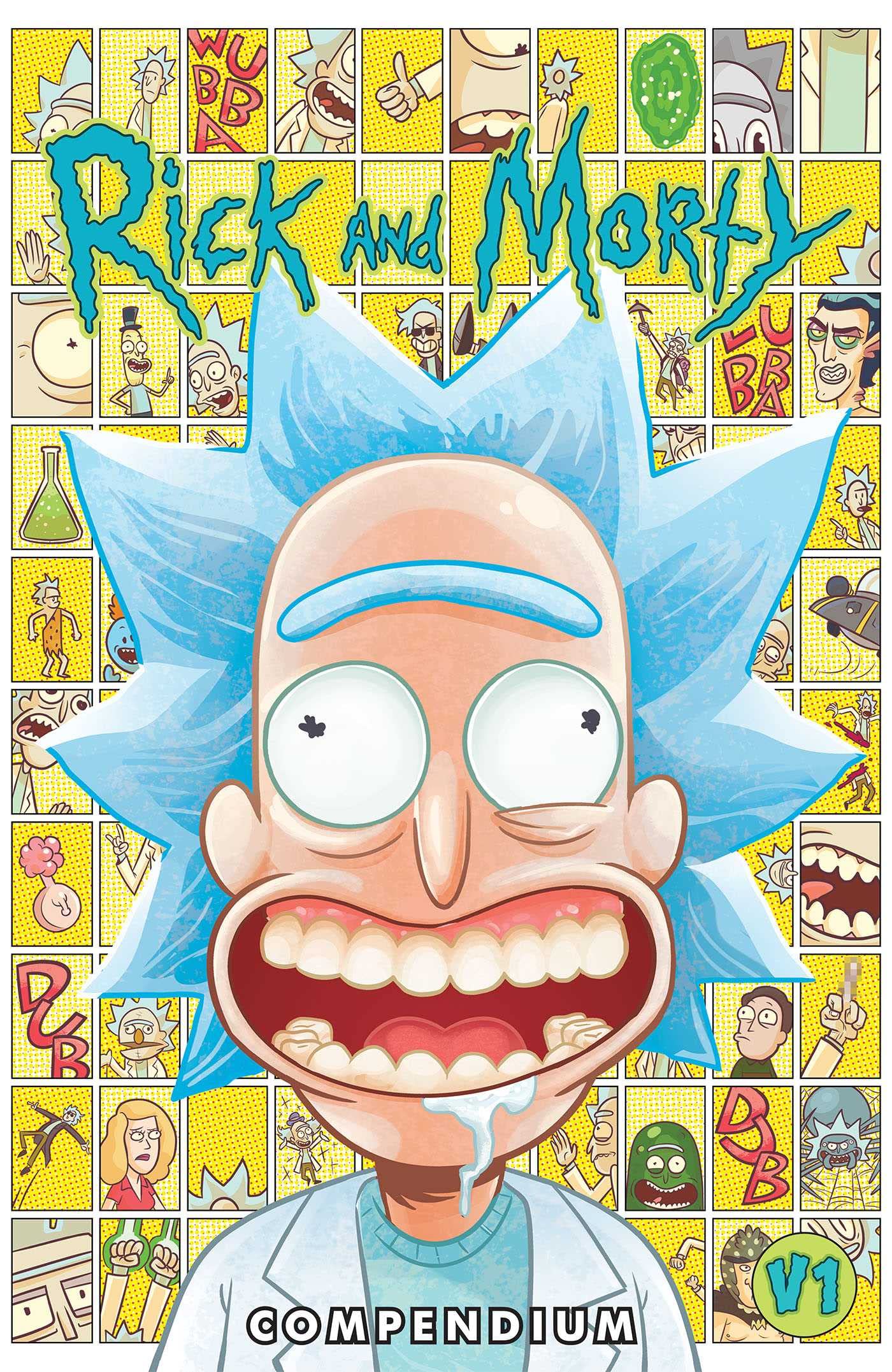 jaquette album Ricky and Morty Compendium Vol. 1