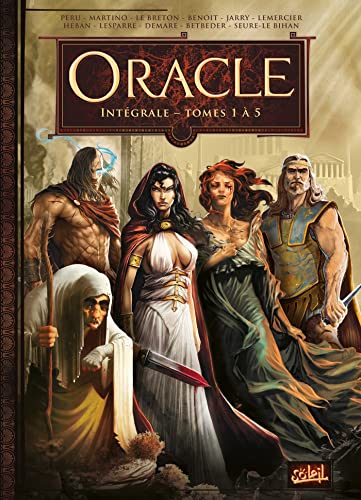 jaquette album Oracle Intégrale - Tomes 1 À 5 - Tome 1, La Pythie - Tome 2, L'esclave - Tome 3, Le Petit Roi - Tome 4, Le Malformé - Tome 5, La Veuve