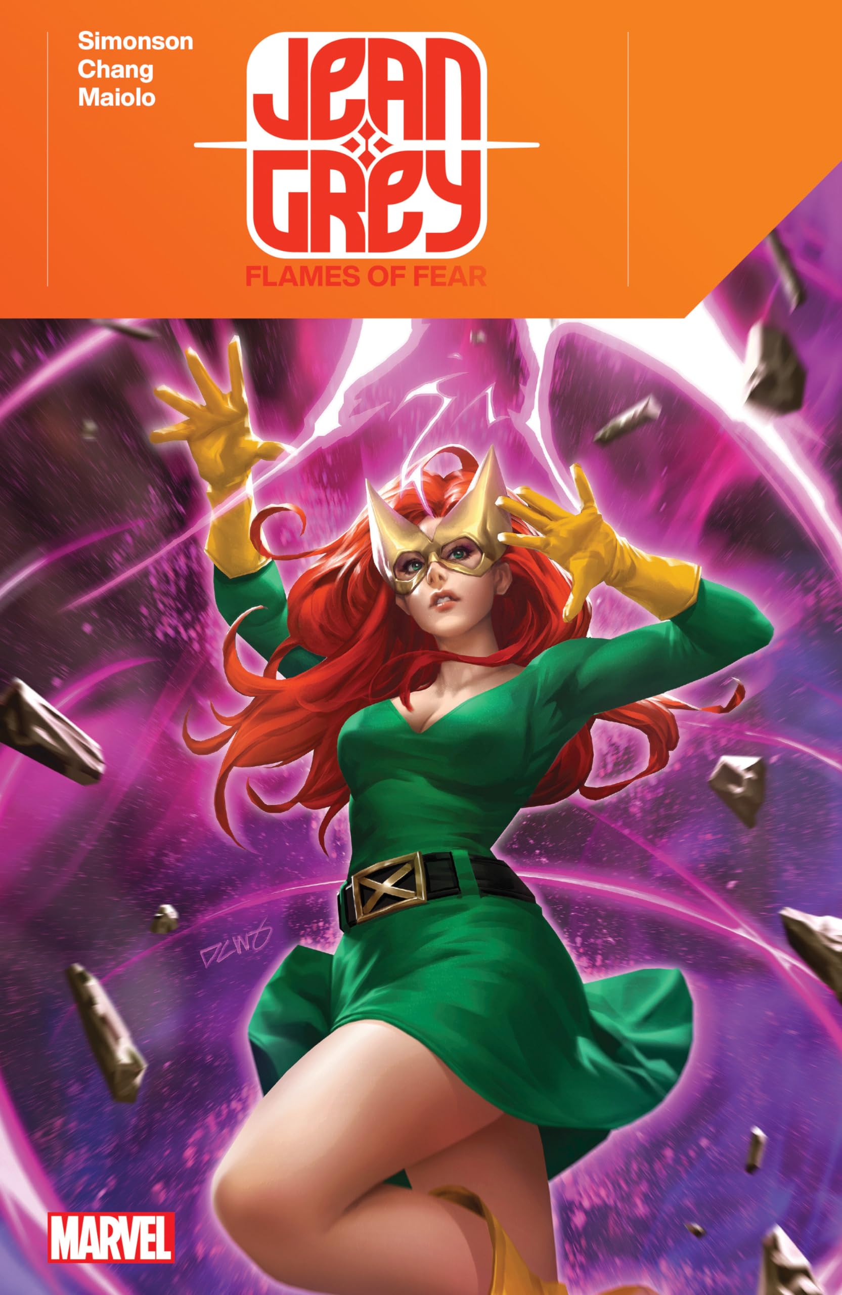 jaquette album JEAN GREY: FLAMES OF FEAR