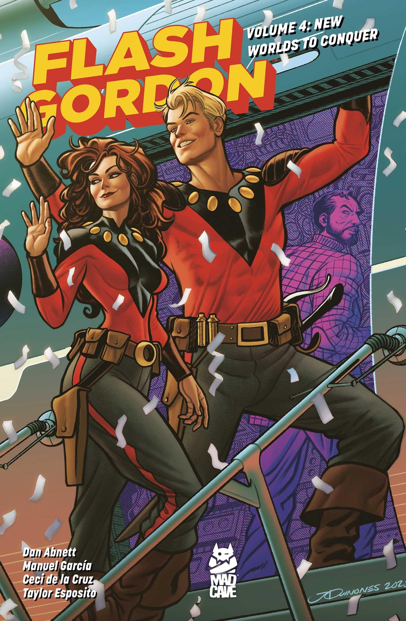 jaquette album Flash Gordon Vol. 4: New Worlds to Conquer
