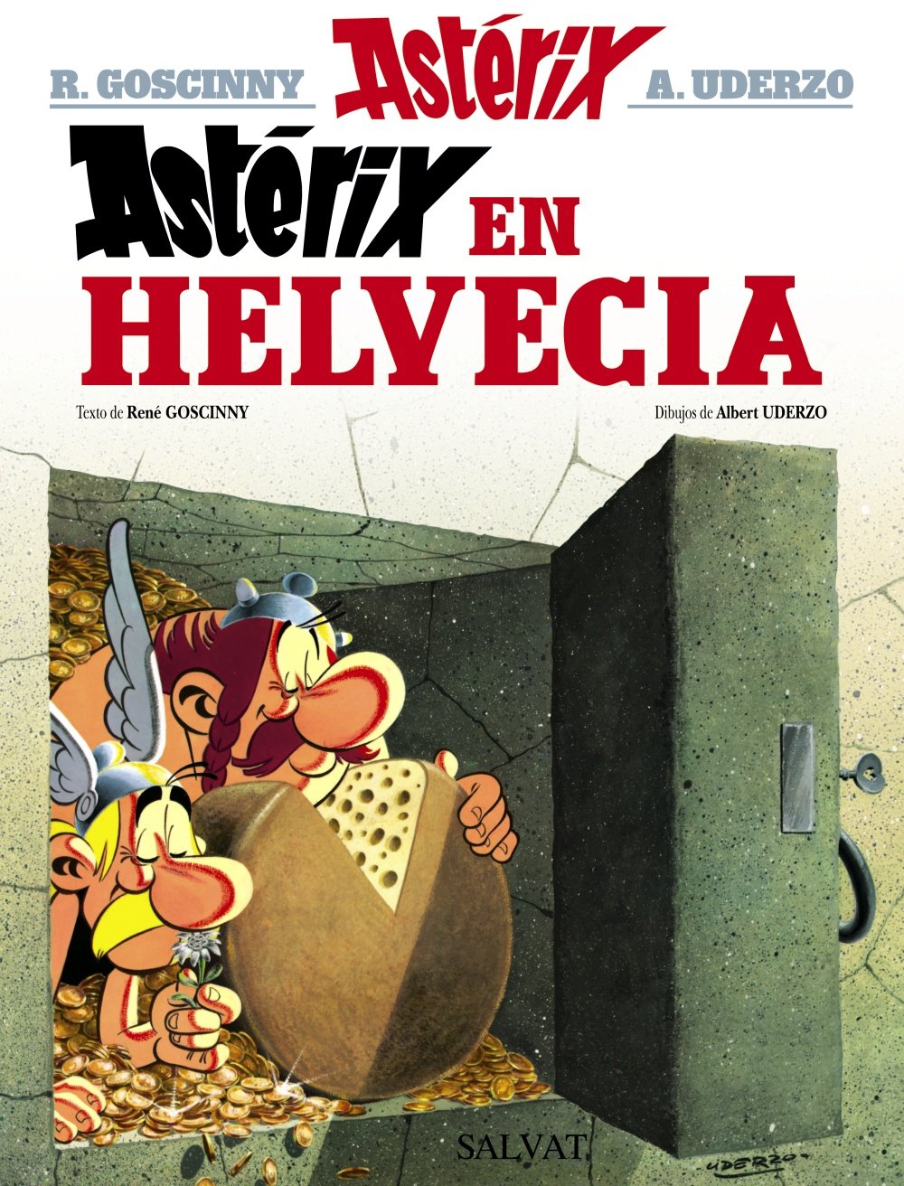jaquette livre Asterix in Spanish: Asterix en Helvecia