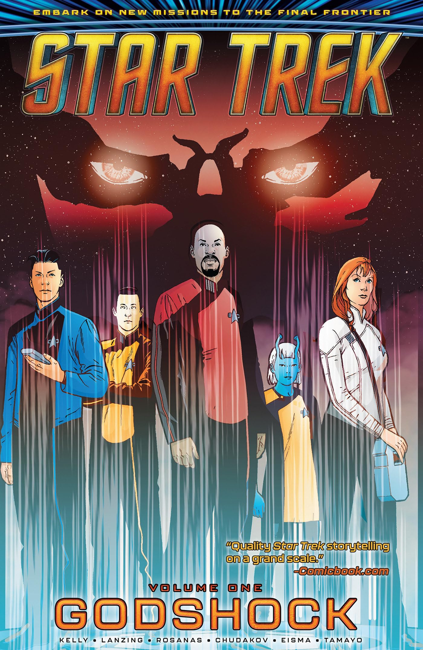 jaquette album Star Trek, Vol. 1: Godshock