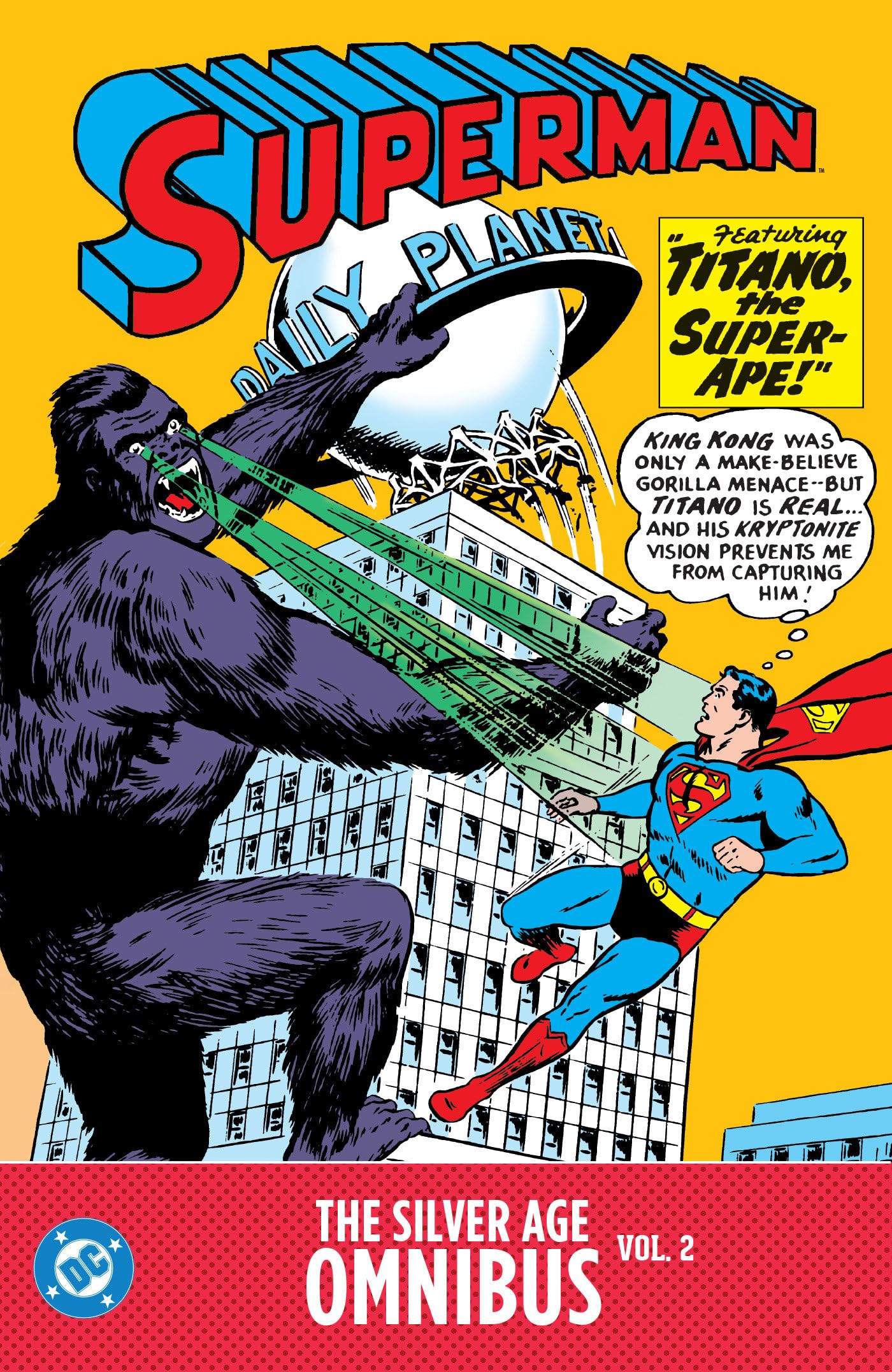 jaquette album Superman: The Silver Age Omnibus Vol. 2